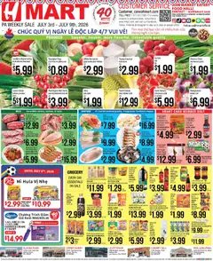 Preview of Hmart weekly ads valid from 07/03/2026