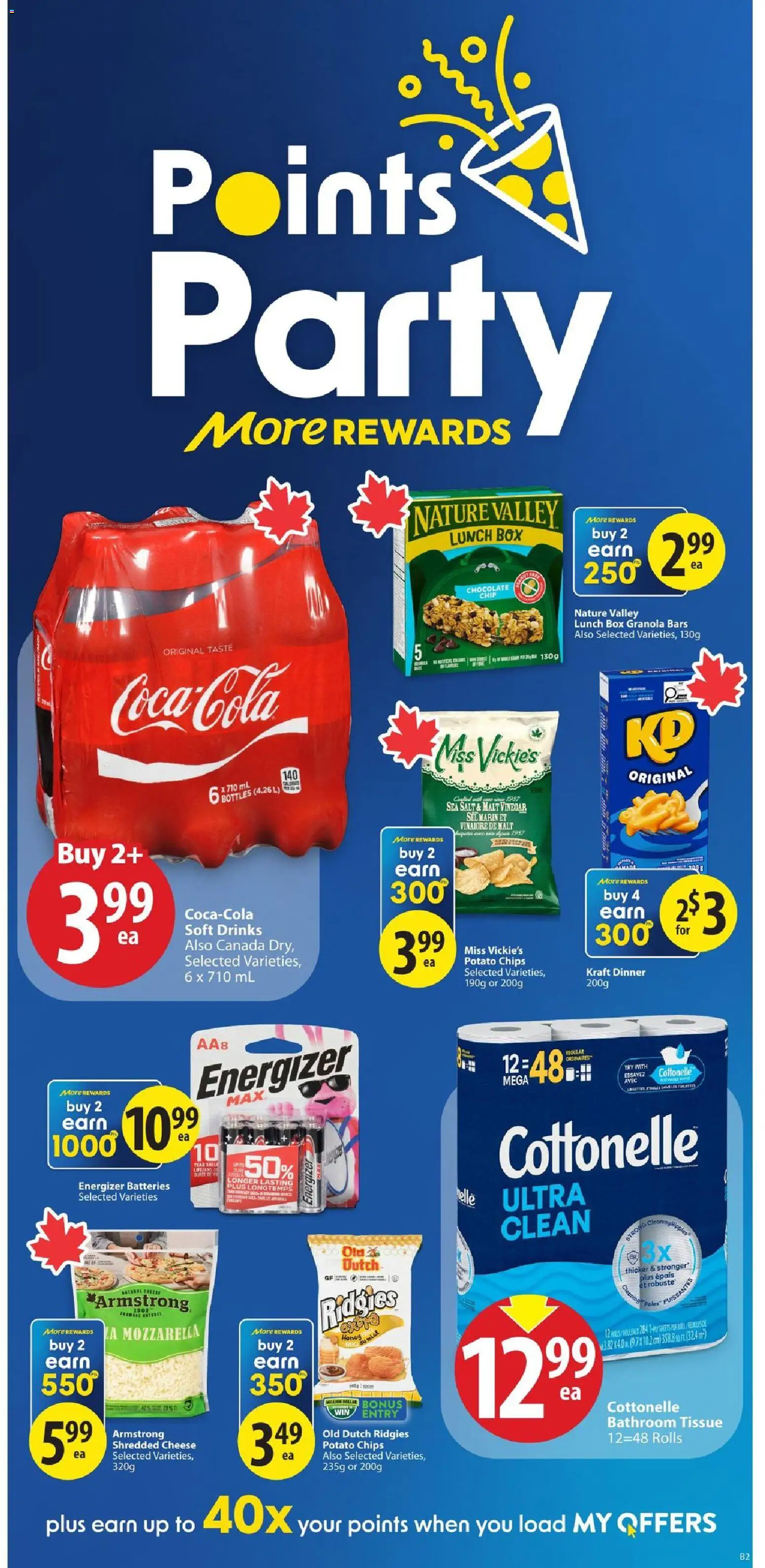 Save on foods flyer valid from Sep 17, 2026 | Page: 15 | Products: Mozzarella, Drinks, Batteries, Chocolate