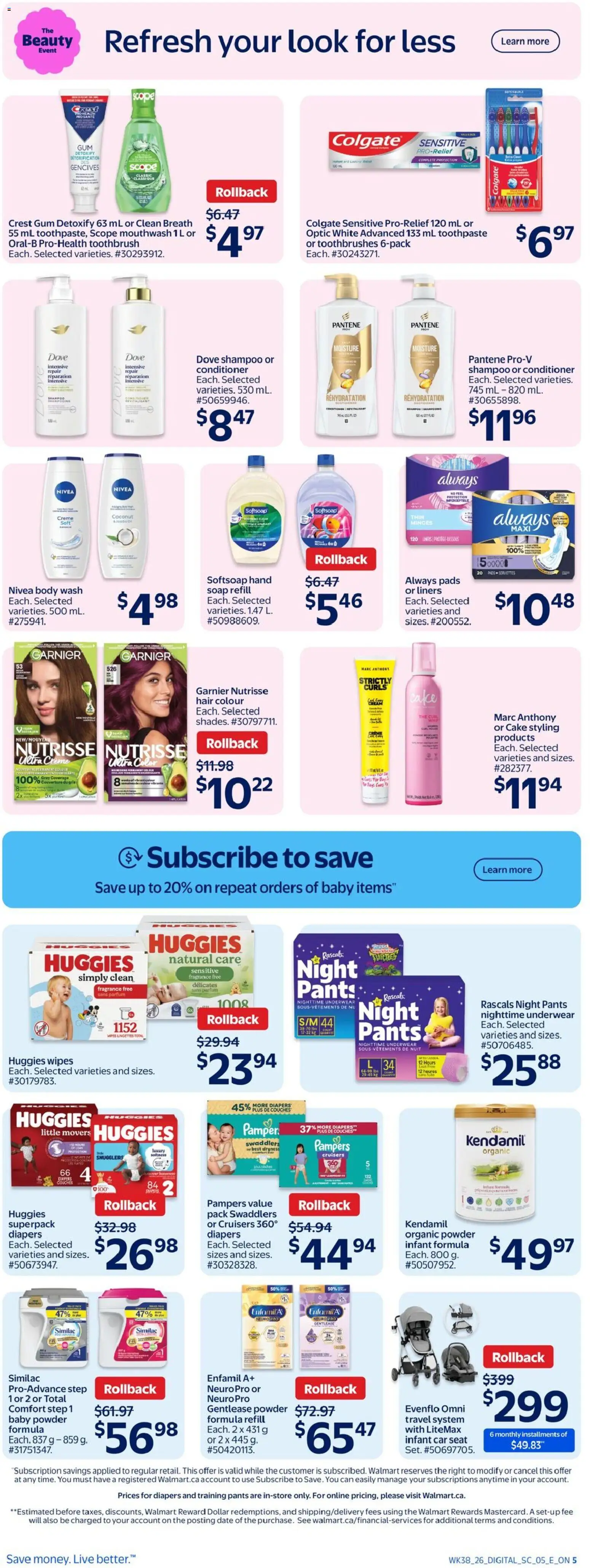 Walmart flyer valid from Oct 15, 2026 | Page: 8
