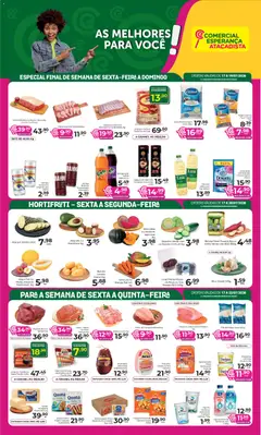 Comercial Esperança ofertas Semanal - Pré-Visualização do folheto da loja Comercial Esperança, válido de 17/07/2026