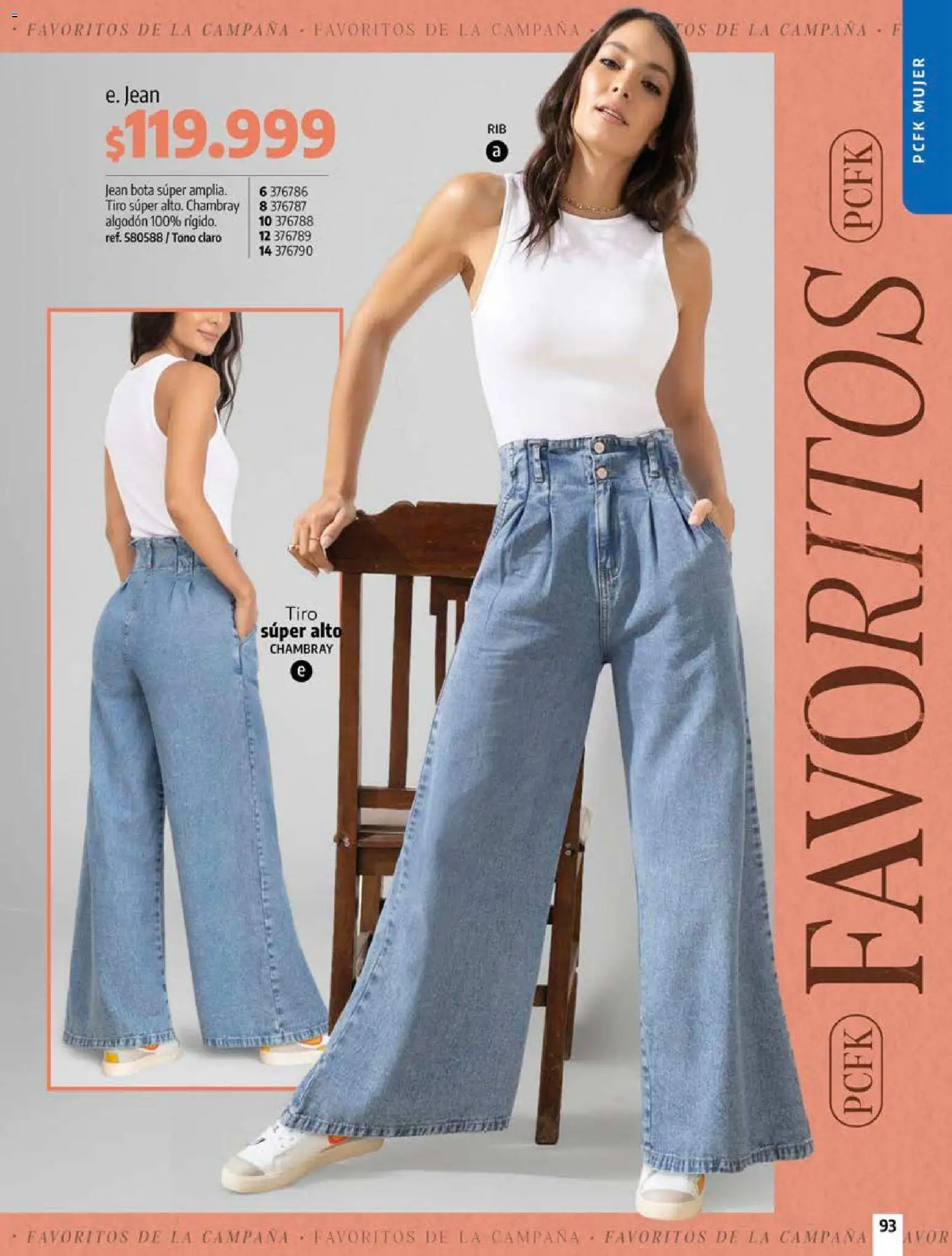 Pacifika revista - valida desde el 18/10/2026 | Página: 93 | Productos: Algodón, Jean