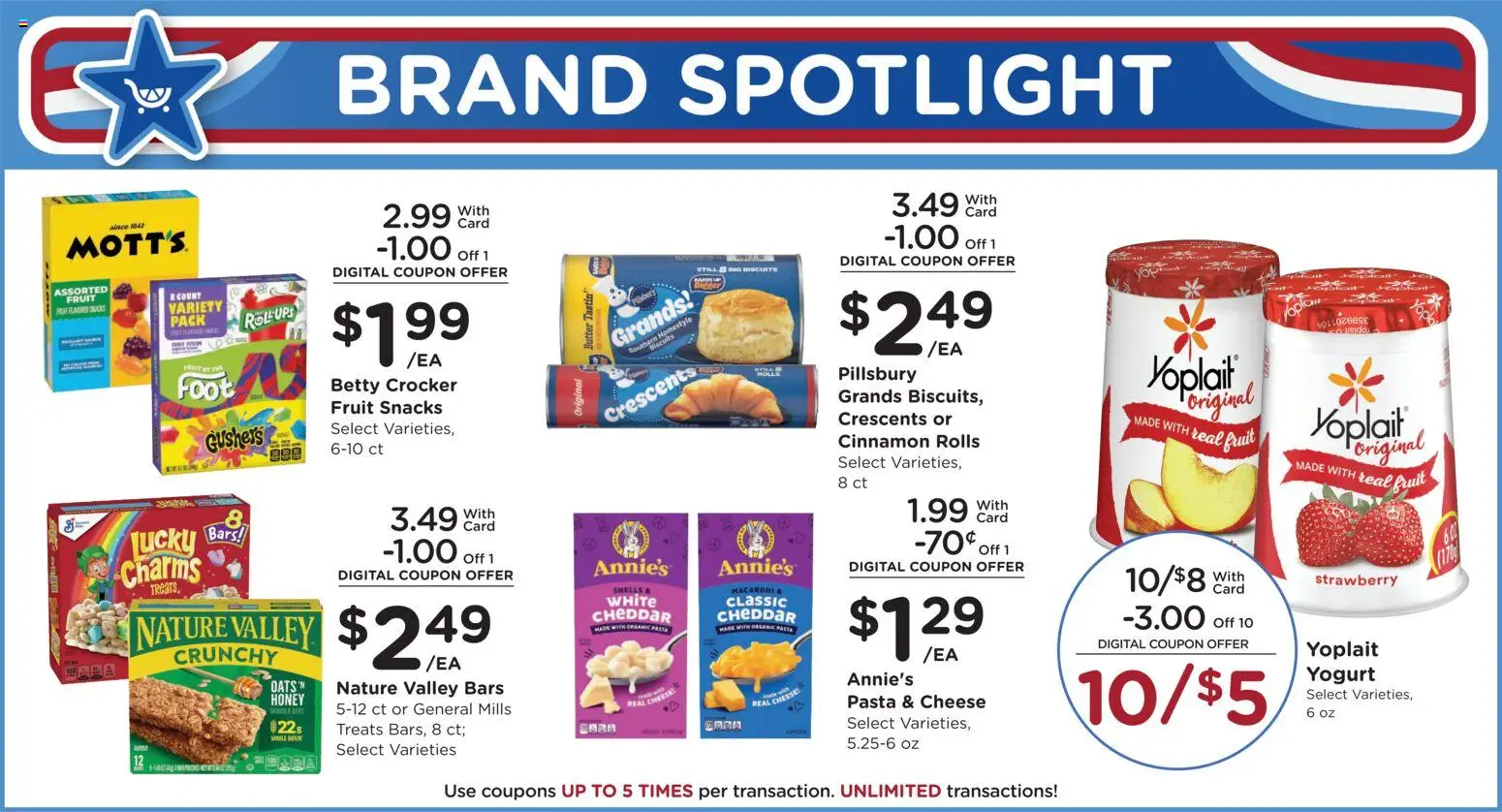 Fred Meyer Weekly Ad - valid from 17.06.2026 | Page: 8 | Products: Butter, Cheese, Yogurt, UPS