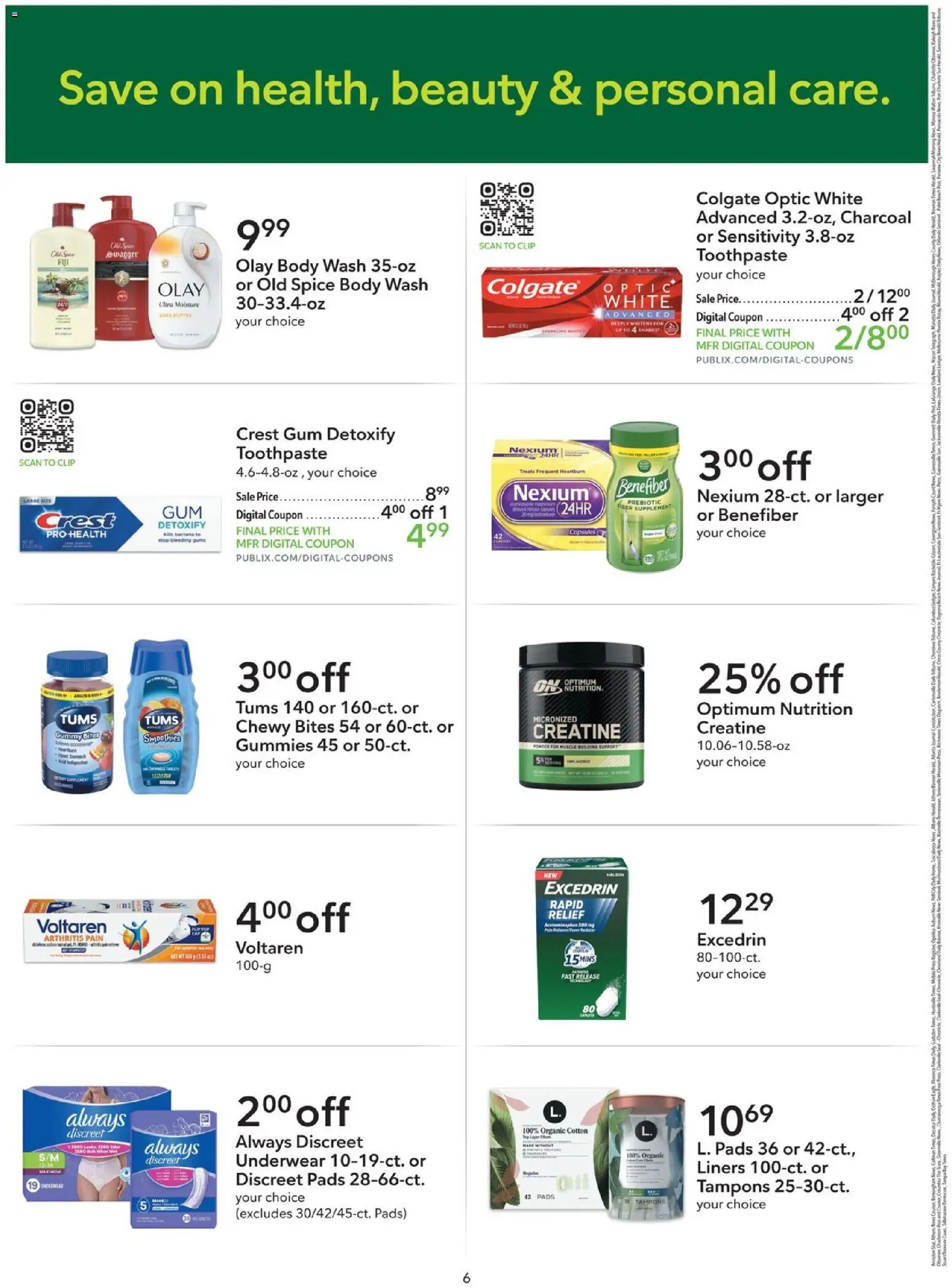 Publix Extra Savings - valid from 08/26/2026 | Page: 6