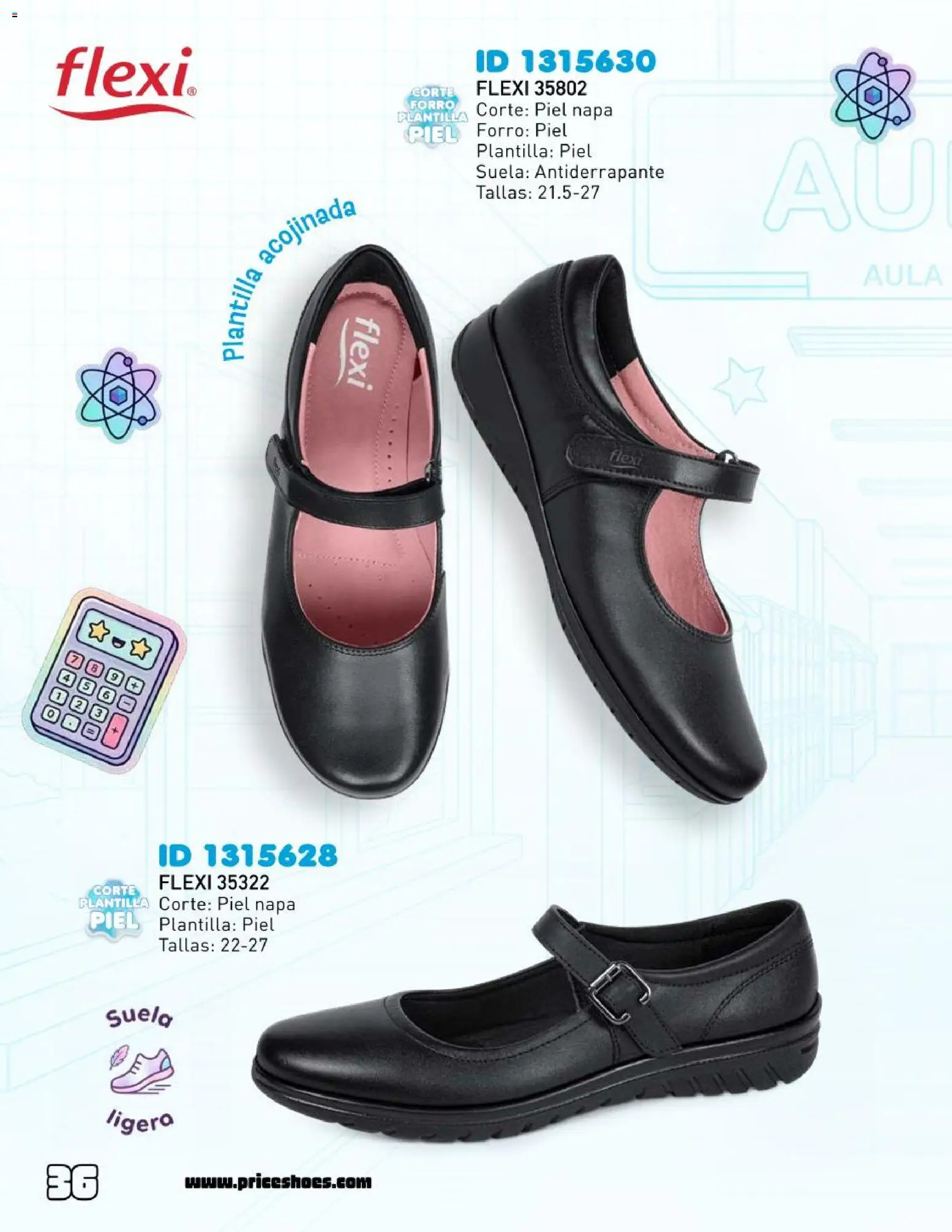 Nuevas ofertas de Price Shoes válidas en toda la República Mexicana desde el 12.06.2026. ¡Encuentra las mejores ofertas en Price Shoes catálogo Escolar! | Página: 36