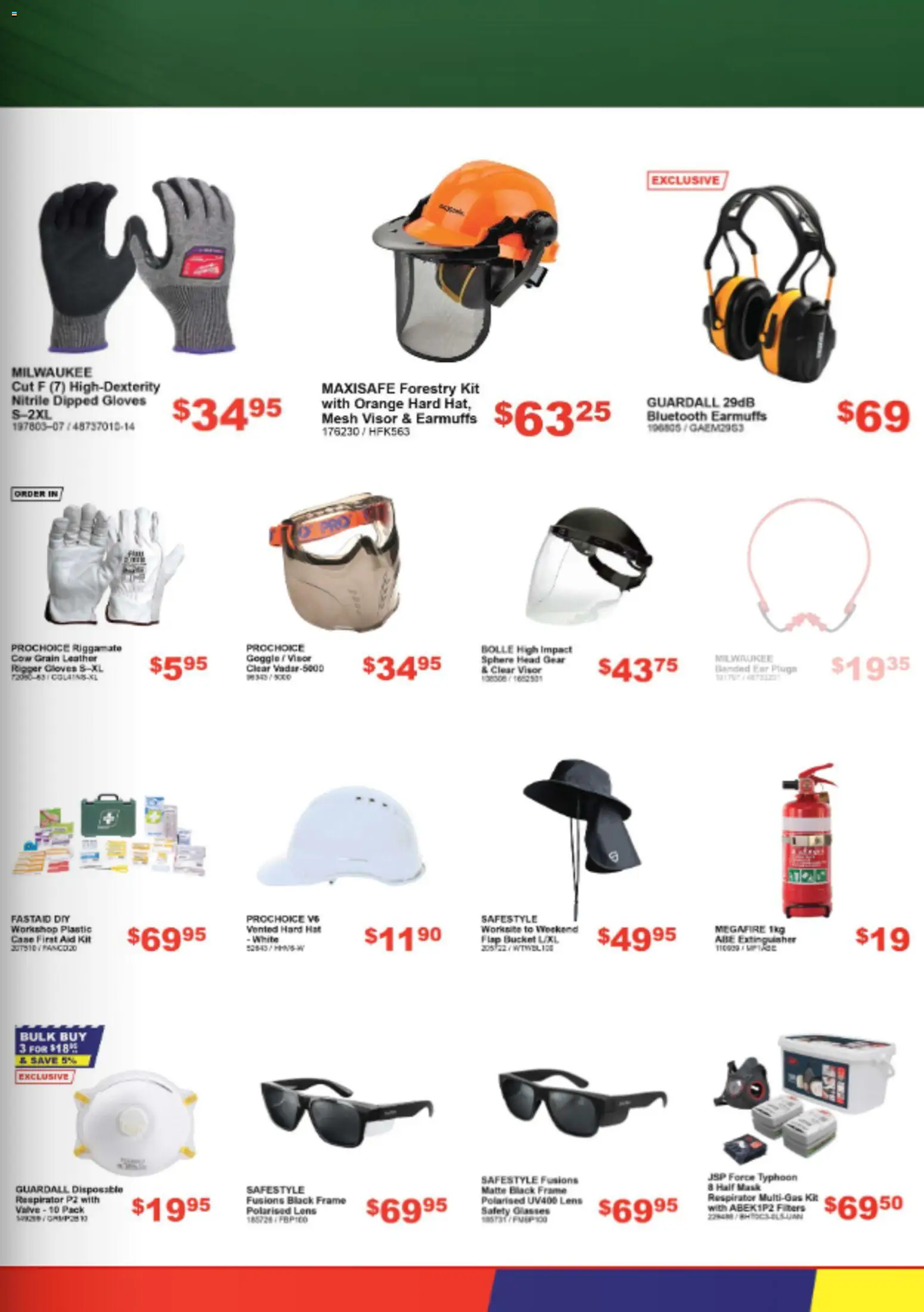 Total Tools catalogue - valid from 01/10/2026 | Page: 21 | Products: Bucket, Mask, Hat, Glasses