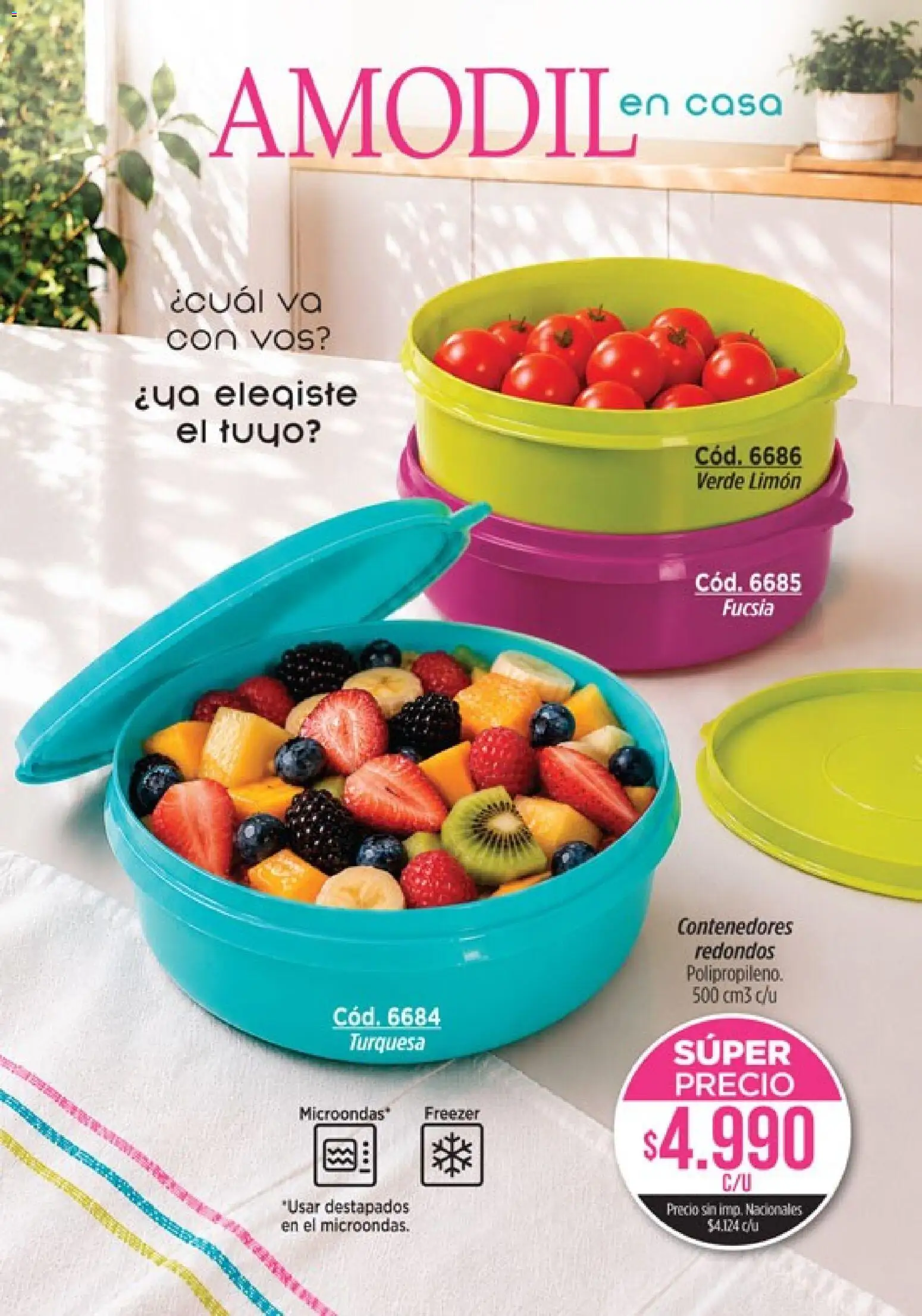 Catálogo Amodil Campaña 15 │ válido desde el 26/08/2026 | Página: 103 | Productos: Limón, Freezer