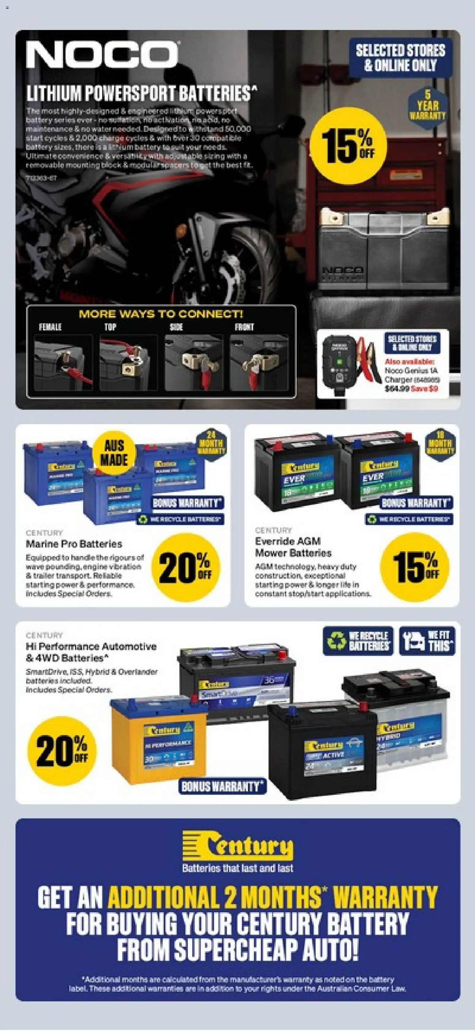 Supercheap Auto catalogue - valid from 21/10/2026 | Page: 38