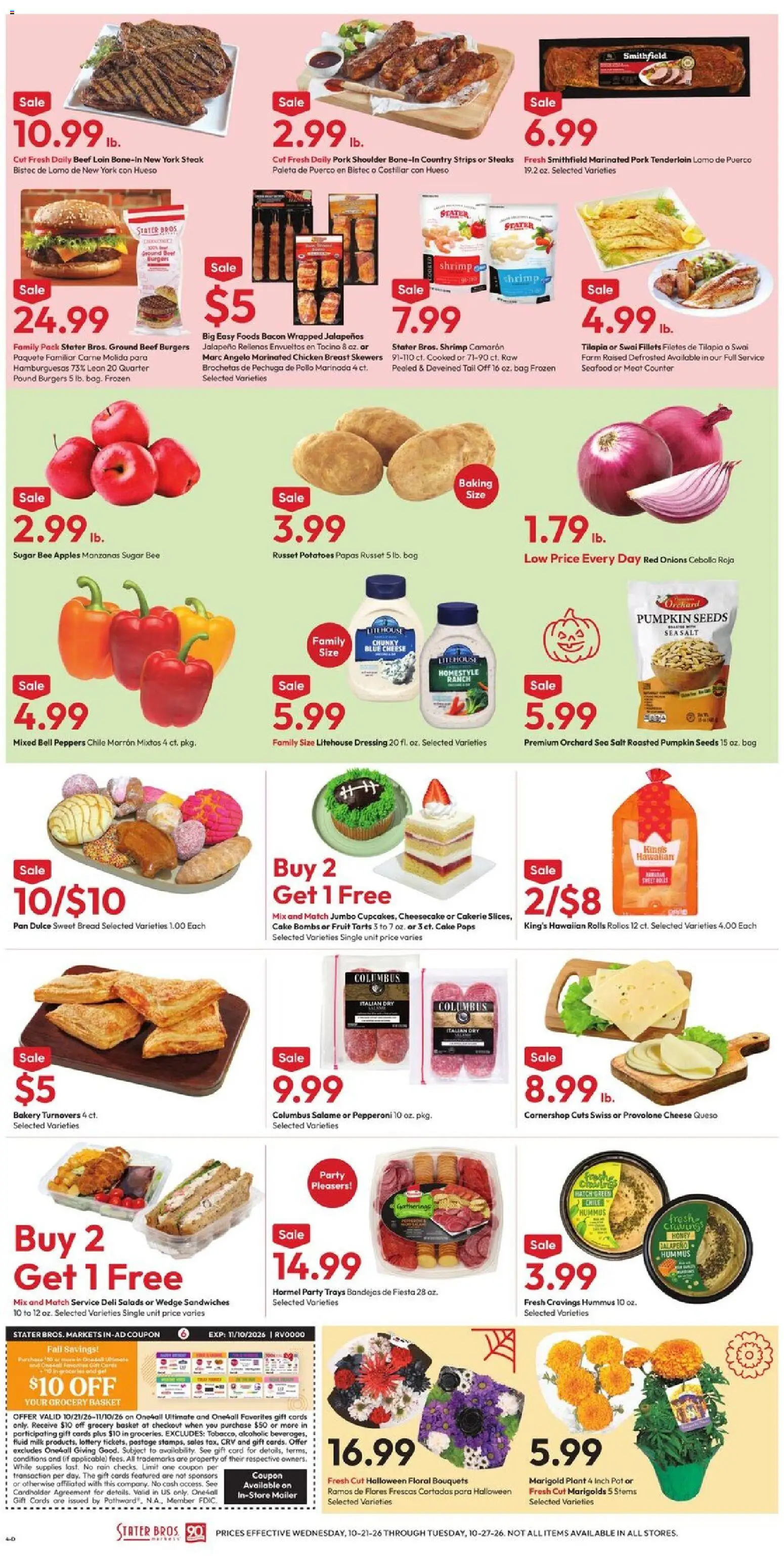 Stater Bros Weekly Ad - valid from 10/21/2026 | Page: 4