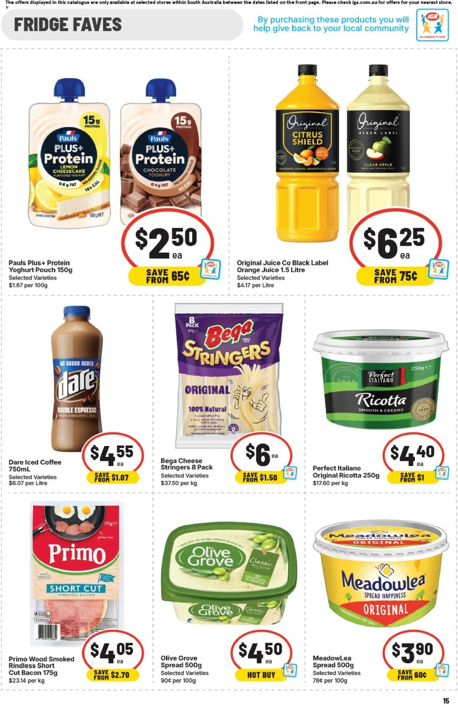 IGA catalogue - valid from 17.06.2026 | Page: 11 | Products: Bacon, Coffee, Chocolate, Wood