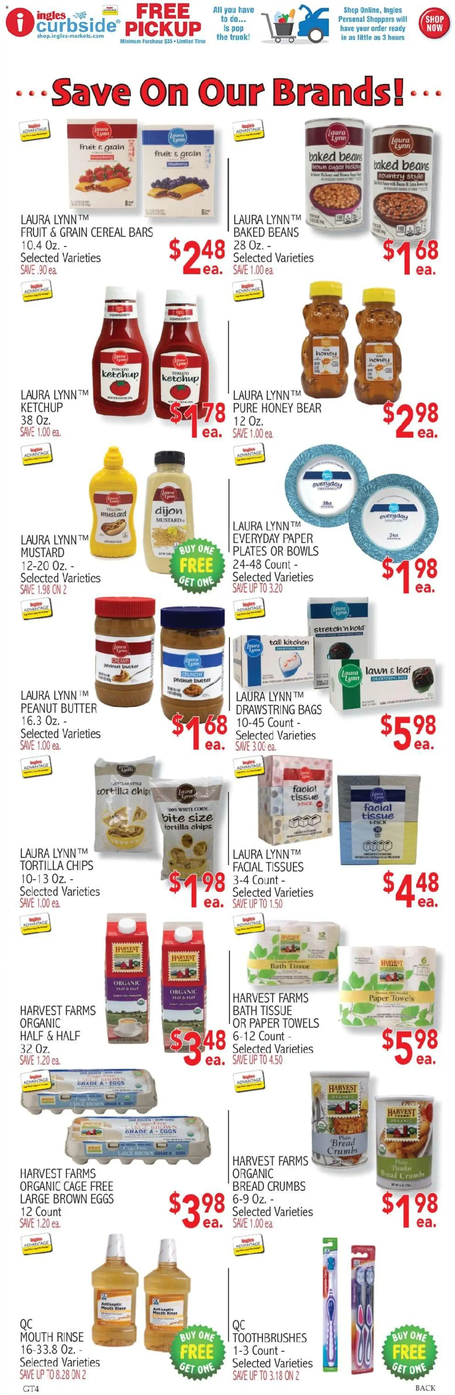 Ingles Weekly Ad - valid from 07/15/2026 | Page: 8 | Products: Bath, Butter, Bread, Sugar