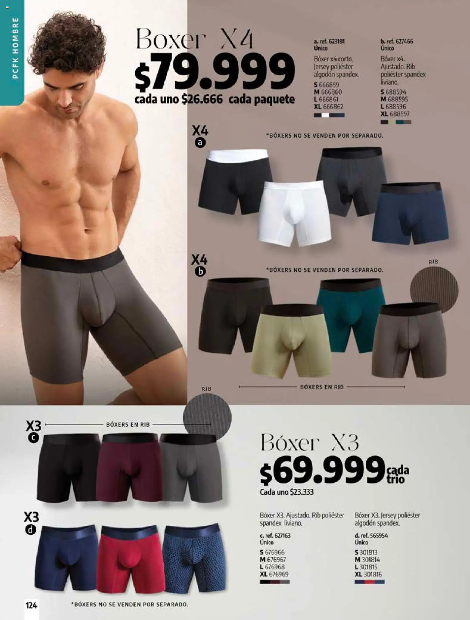 Pacifika revista - valida desde el 03.06.2026 | Página: 125 | Productos: Algodón, Boxers