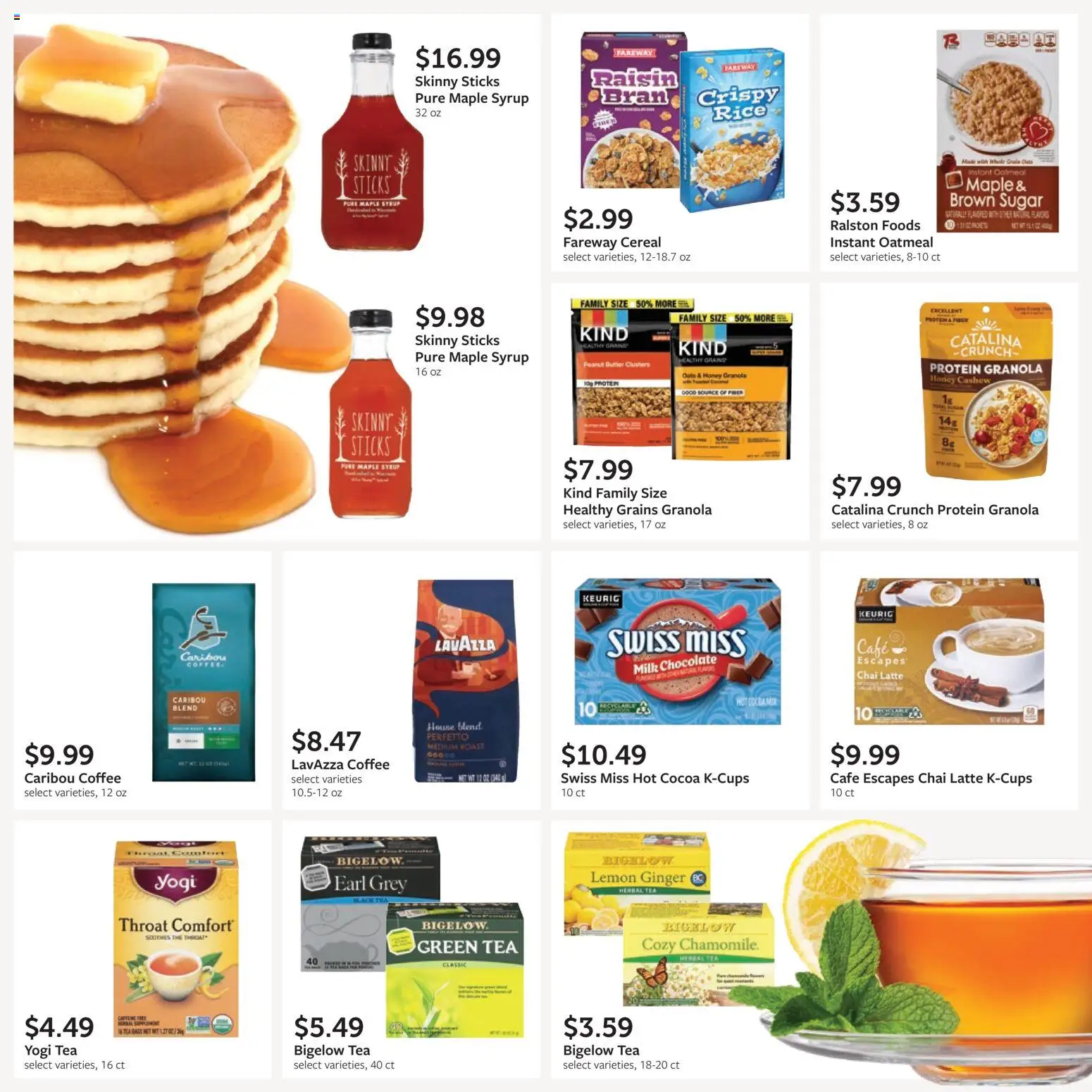 Fareway Monthly Ad - valid from 09/28/2026 | Page: 20 | Products: Grains, Honey, Chocolate, Protein
