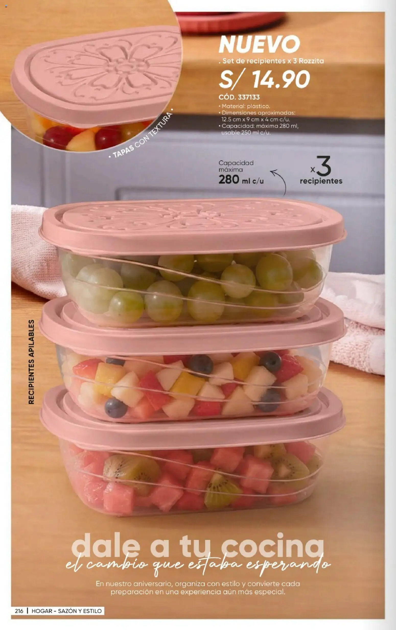 Catálogo Azzorti válido desde 20/09/2026 | Página: 218 | Productos: Cocina