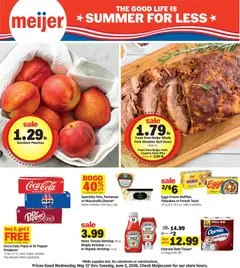 Preview of Meijer weekly ads valid from 27.05.2026 | Page: 1