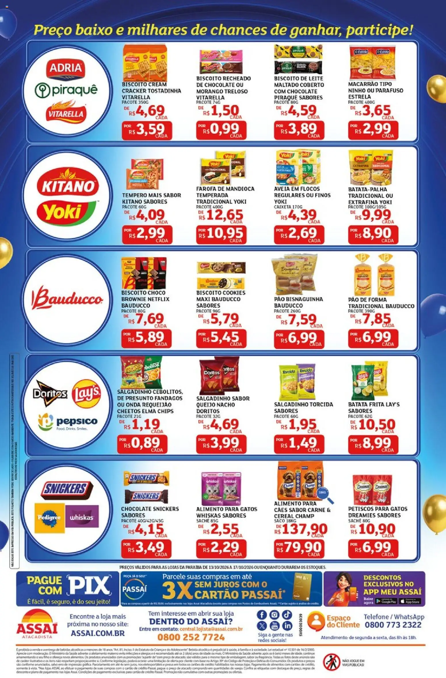Assaí Atacadista Folheto - válido de 13/10/2026 | Página: 4