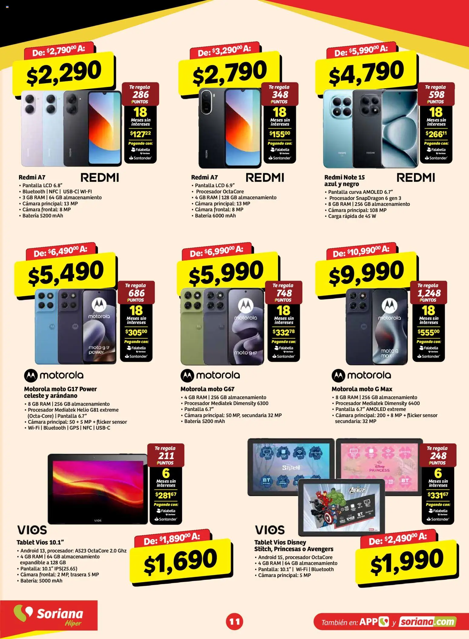 Nuevas ofertas de Soriana válidas en toda la República Mexicana desde el 30/10/2026. ¡Encuentra las mejores ofertas en Soriana Buen Fest! | Página: 11