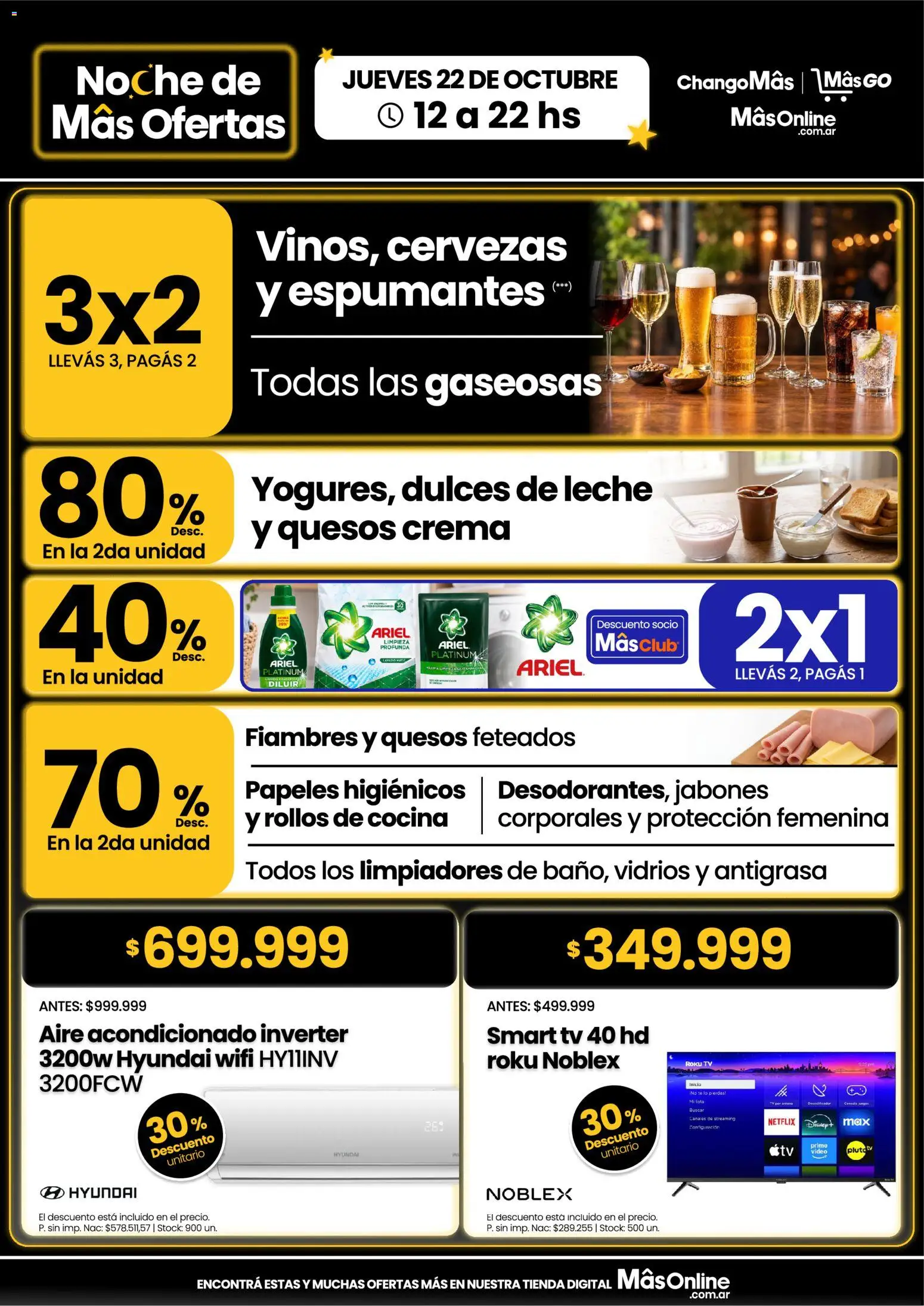 Changomas - Noche de Mâs Ofertas │ válido desde el 22/10/2026 | Página: 1