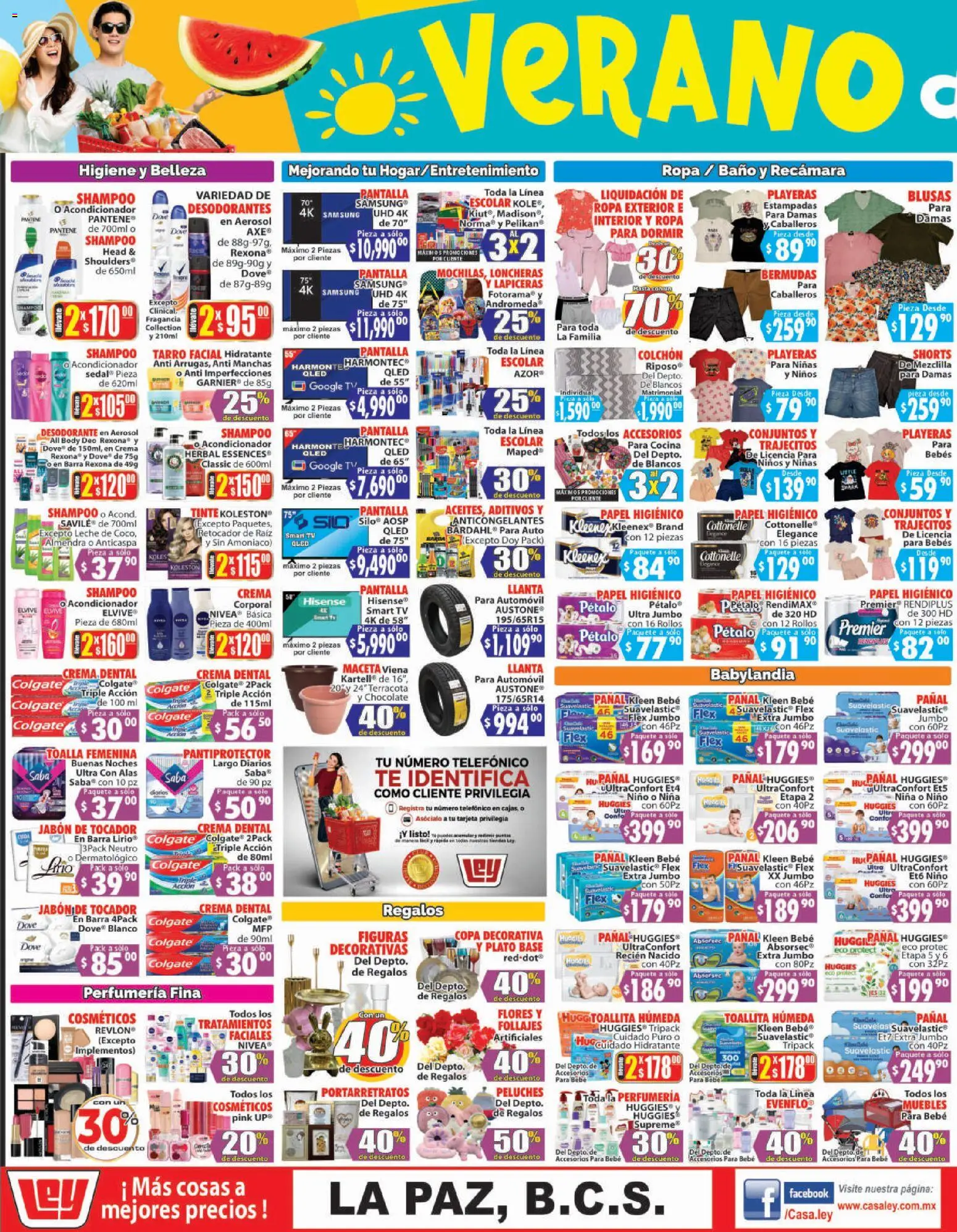 Nuevas ofertas de Casa Ley válidas en toda la República Mexicana desde el 30/06/2026. ¡Encuentra las mejores ofertas en Casa Ley folleto Autoservicio! | Página: 3 | Productos: Bermudas, Almendra, Fragancia, Acondicionador