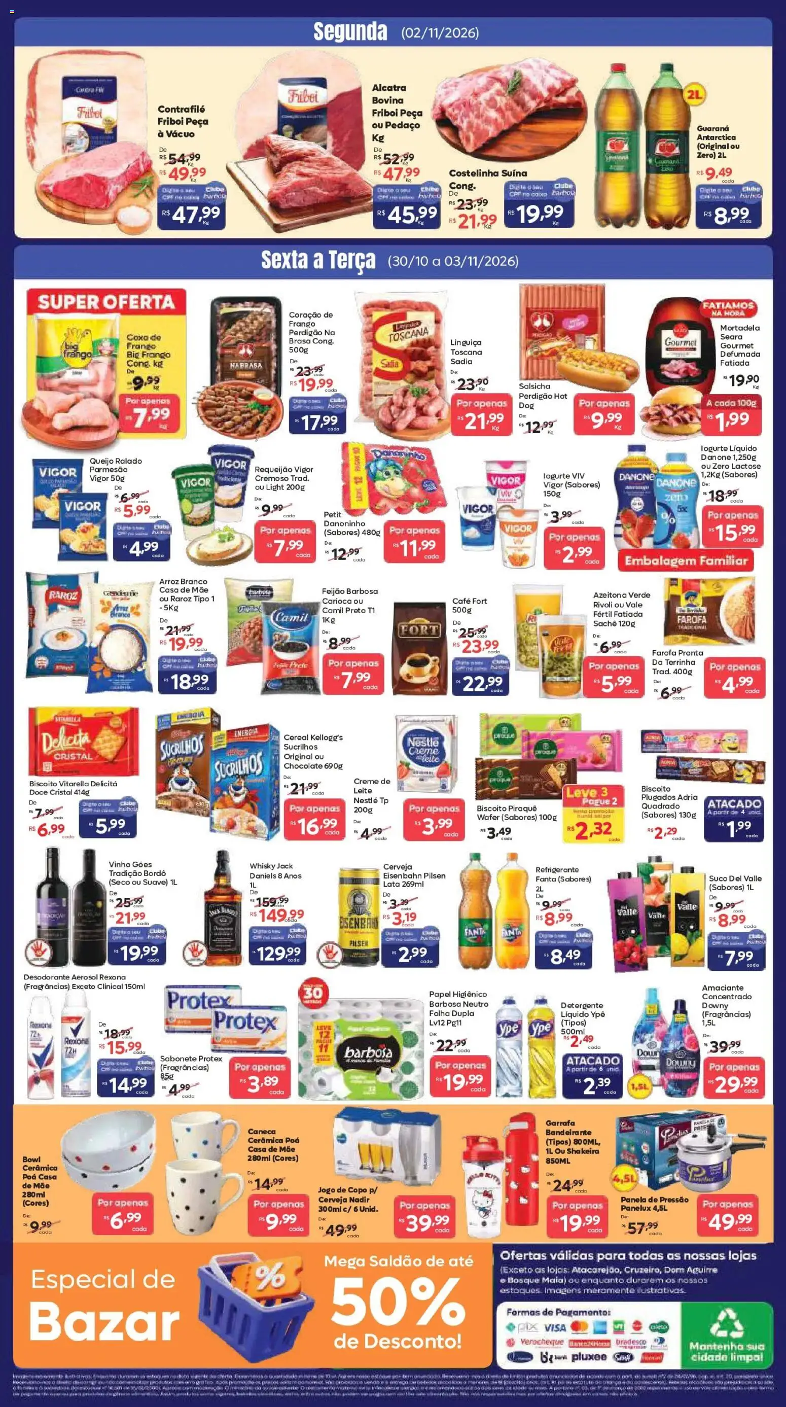 Barbosa Supermercados Folheto - válido de 30/10/2026 | Página: 2
