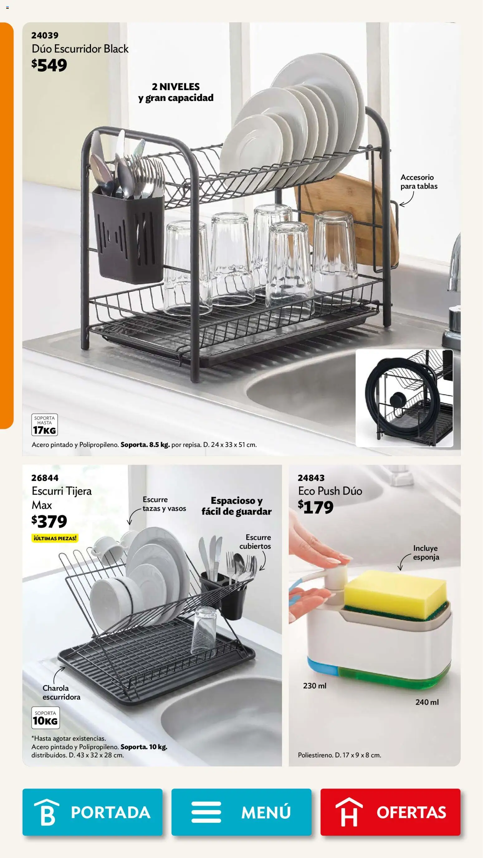 Nuevas ofertas de Betterware válidas en toda la República Mexicana desde el 02/11/2026. ¡Encuentra las mejores ofertas en Betterware campaña 11 2026! | Página: 50