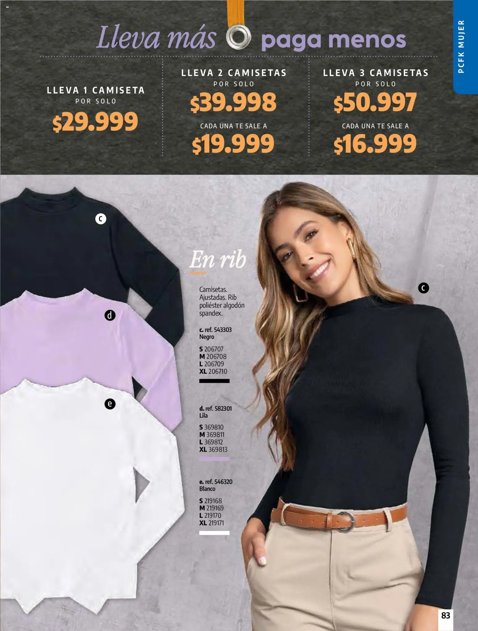 Pacifika revista - valida desde el 01.03.2026 | Página: 85 | Productos: Té, Algodón, Camiseta