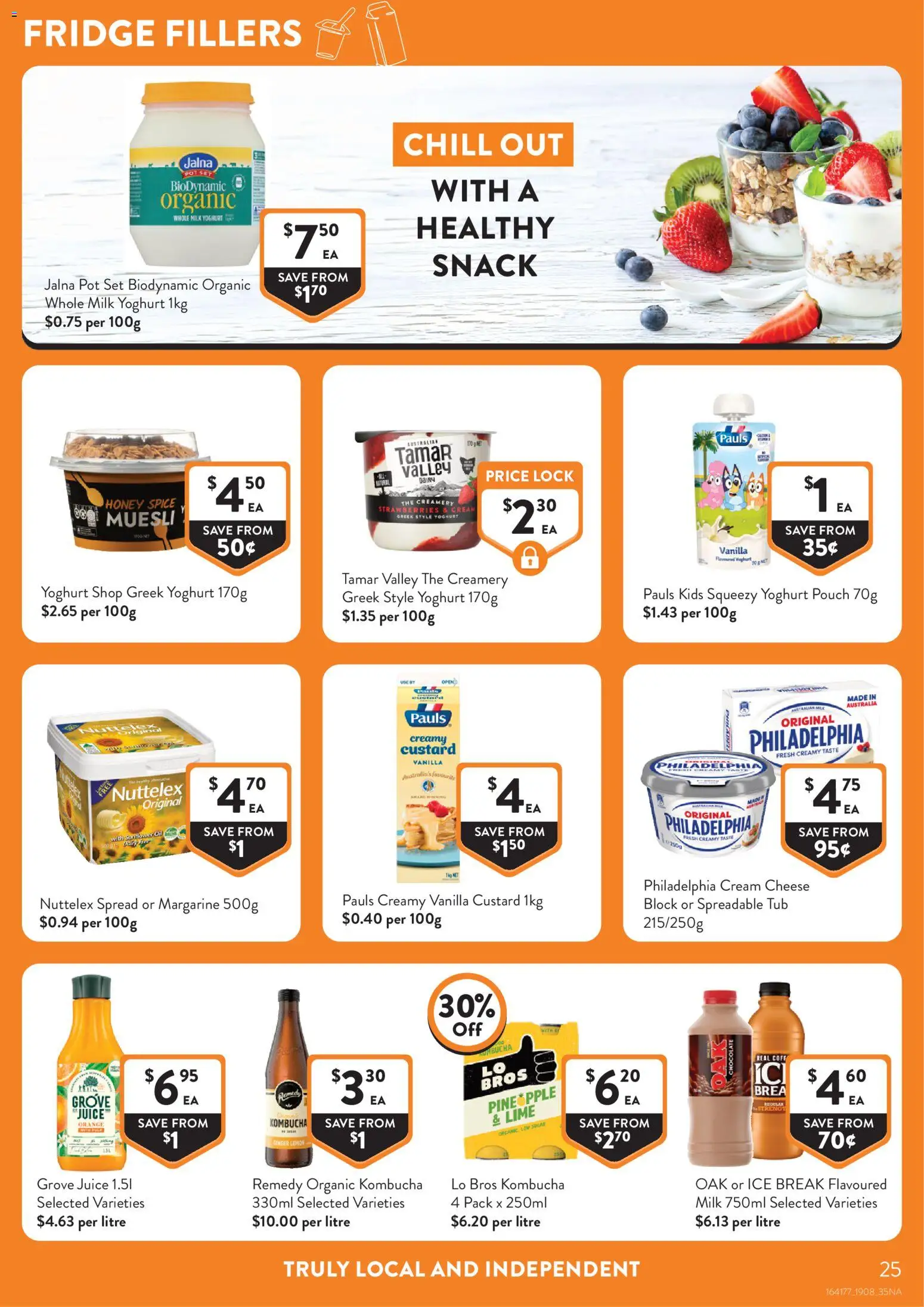 Foodworks catalogue - valid from 18/08/2026 | Page: 25 | Products: Cheese, Honey, Lemon, Spread