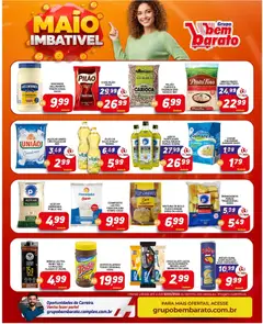 Supermercado Bem Barato - Ofertas da semana - Pré-Visualização do folheto da loja Supermercado Bem Barato, válido de 12.05.2026 | Página: 3 | Produtos: Feijão, Arroz, Bolo, Batata