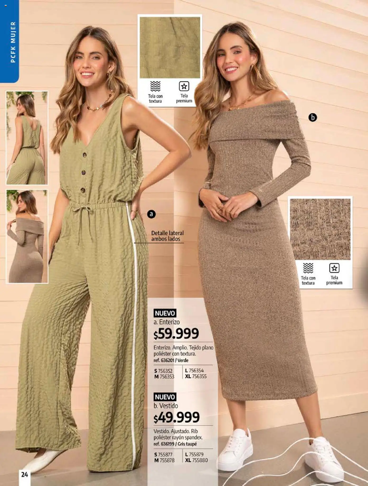 Pacifika revista - valida desde el 18/10/2026 | Página: 24 | Productos: Vestido, Enterizo
