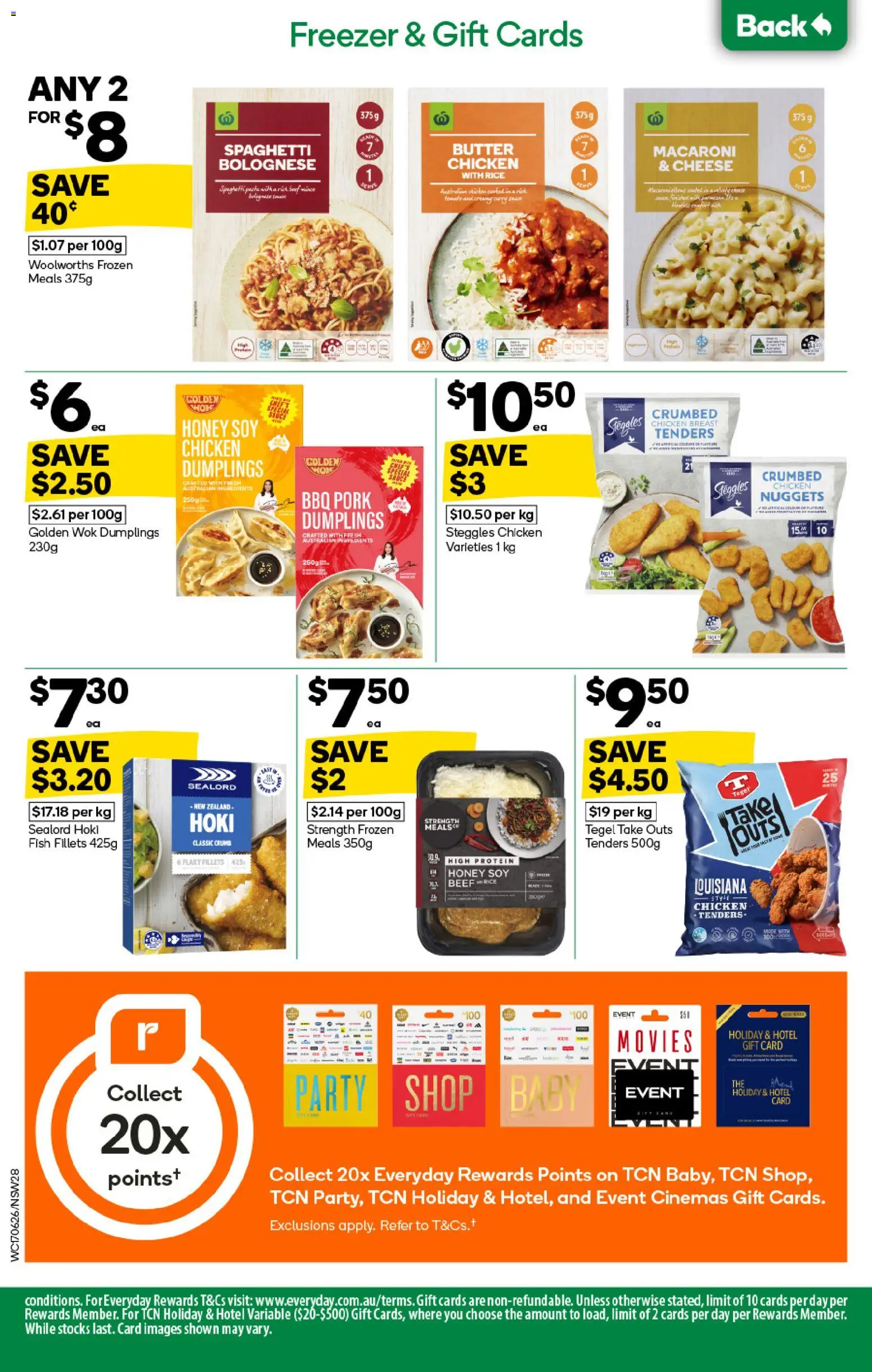 Woolworths catalogue - valid from 17.06.2026 | Page: 28 | Products: Butter, Rice, Fish, Beef