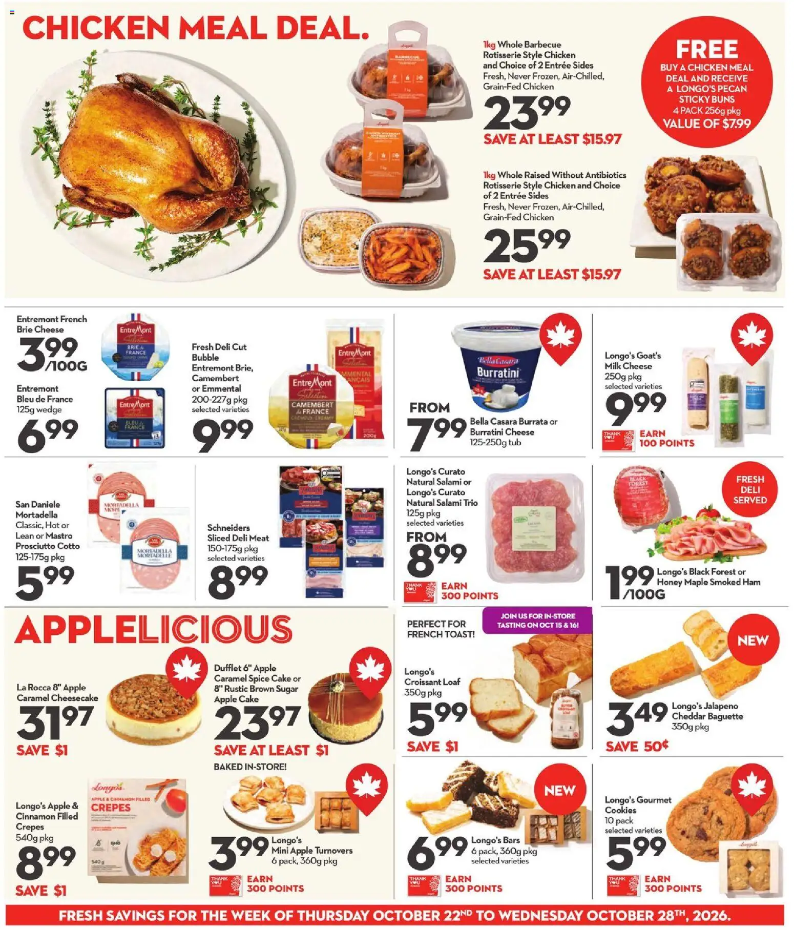 Longo's flyer valid from Oct 22, 2026 | Page: 6