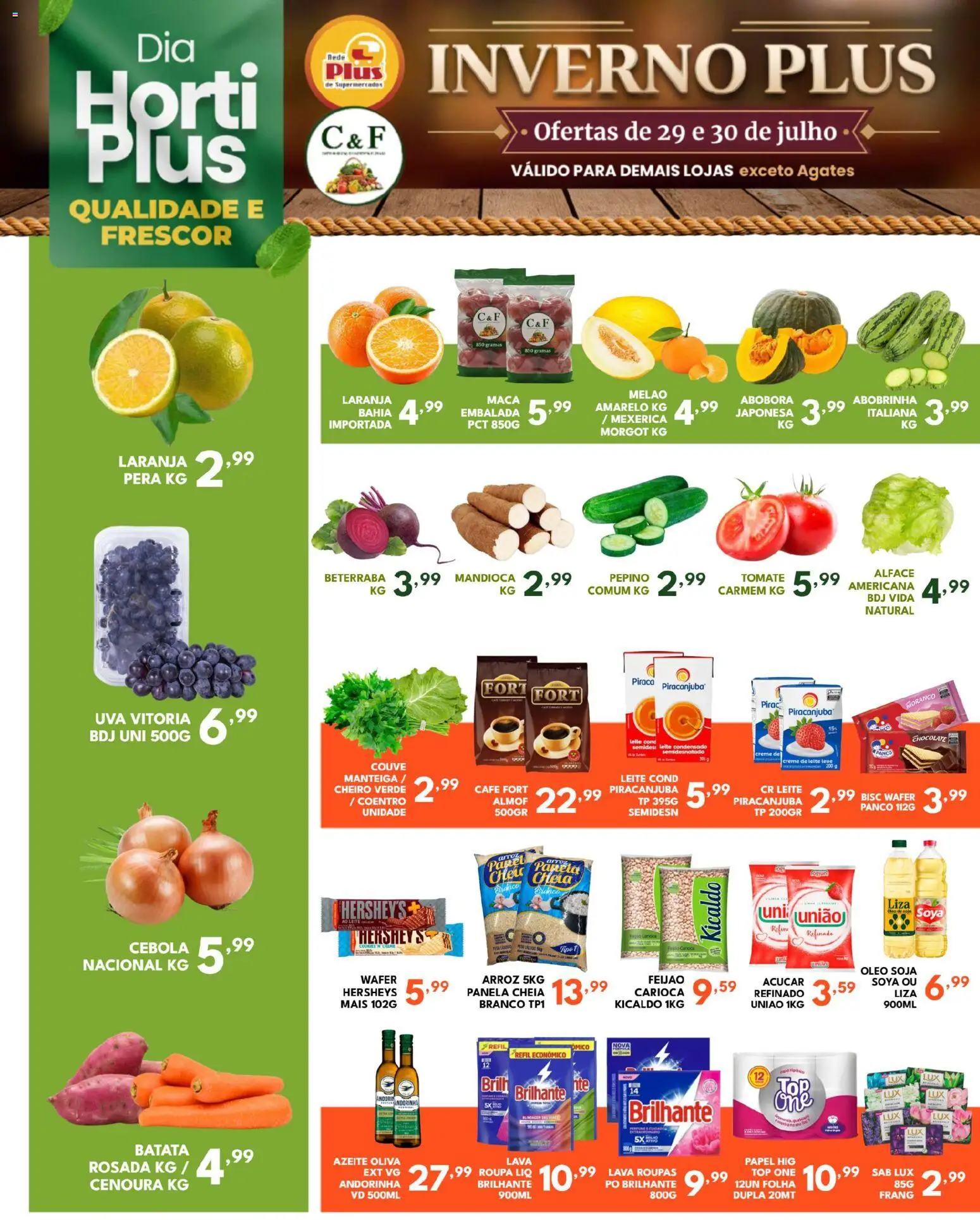 Rede Plus Supermercados Folheto - válido de 29/07/2026 | Página: 1