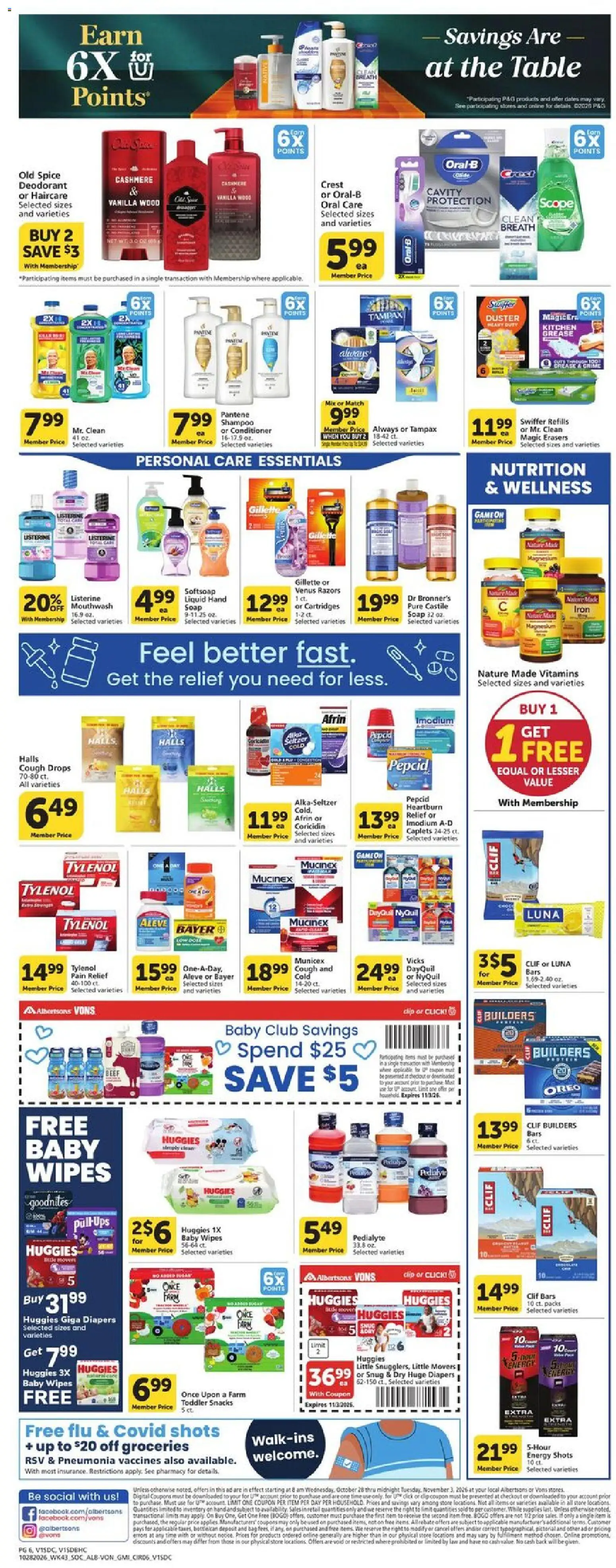 Vons Weekly Ad - valid from 10/28/2026 | Page: 7
