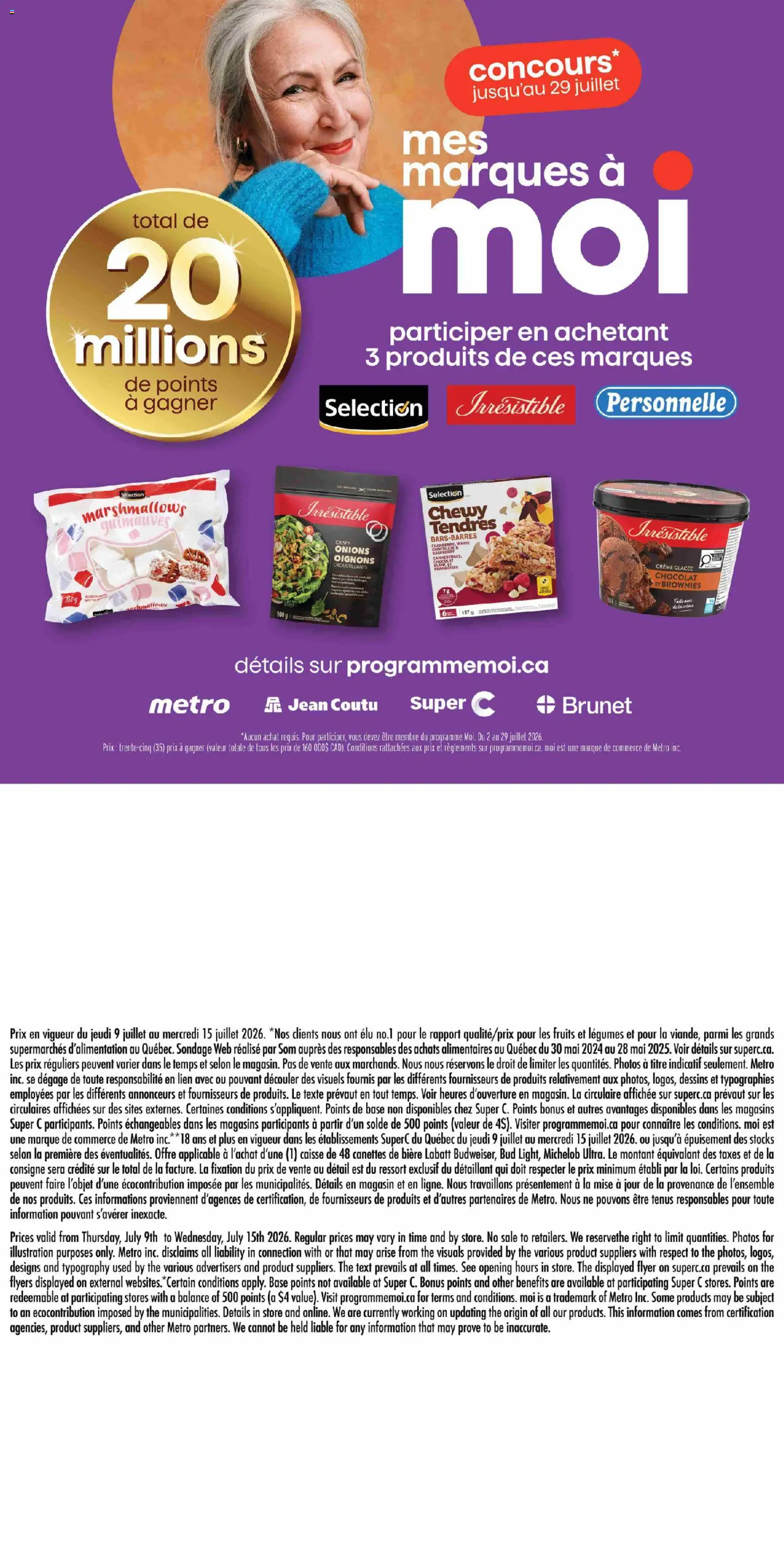 Super C Super C Circulaire Supermarkets Deals — page 13 of 13