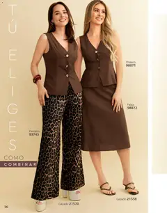 Vista previa de Cklass catálogo Otoño Invierno, nuevo folleto de la tienda, válido en México a partir del 08/07/2026 | Página: 98 | Productos: Chaleco, Falda