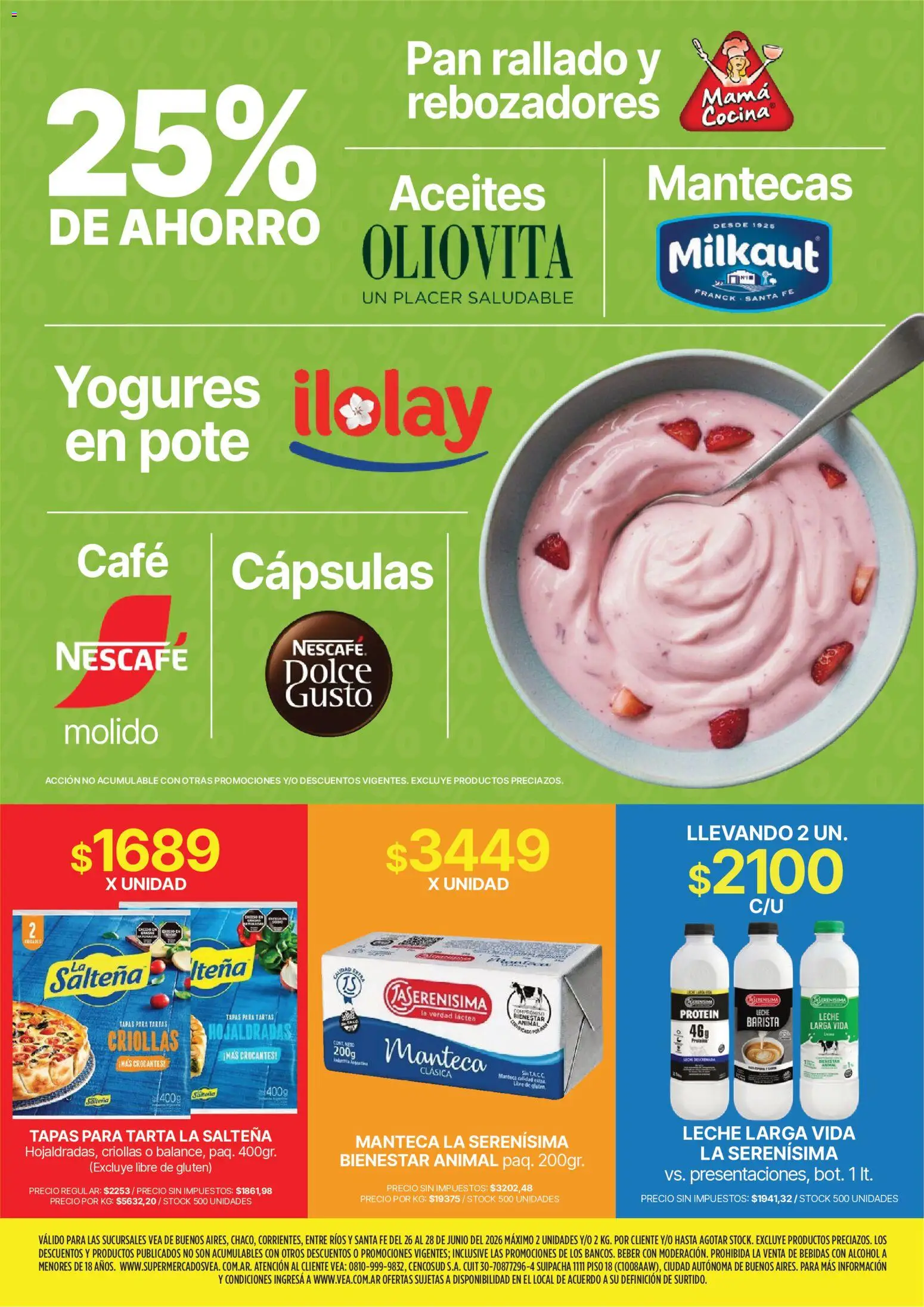 Vea - Fin de semana de ahorro │ válido desde el 26/06/2026 | Página: 8