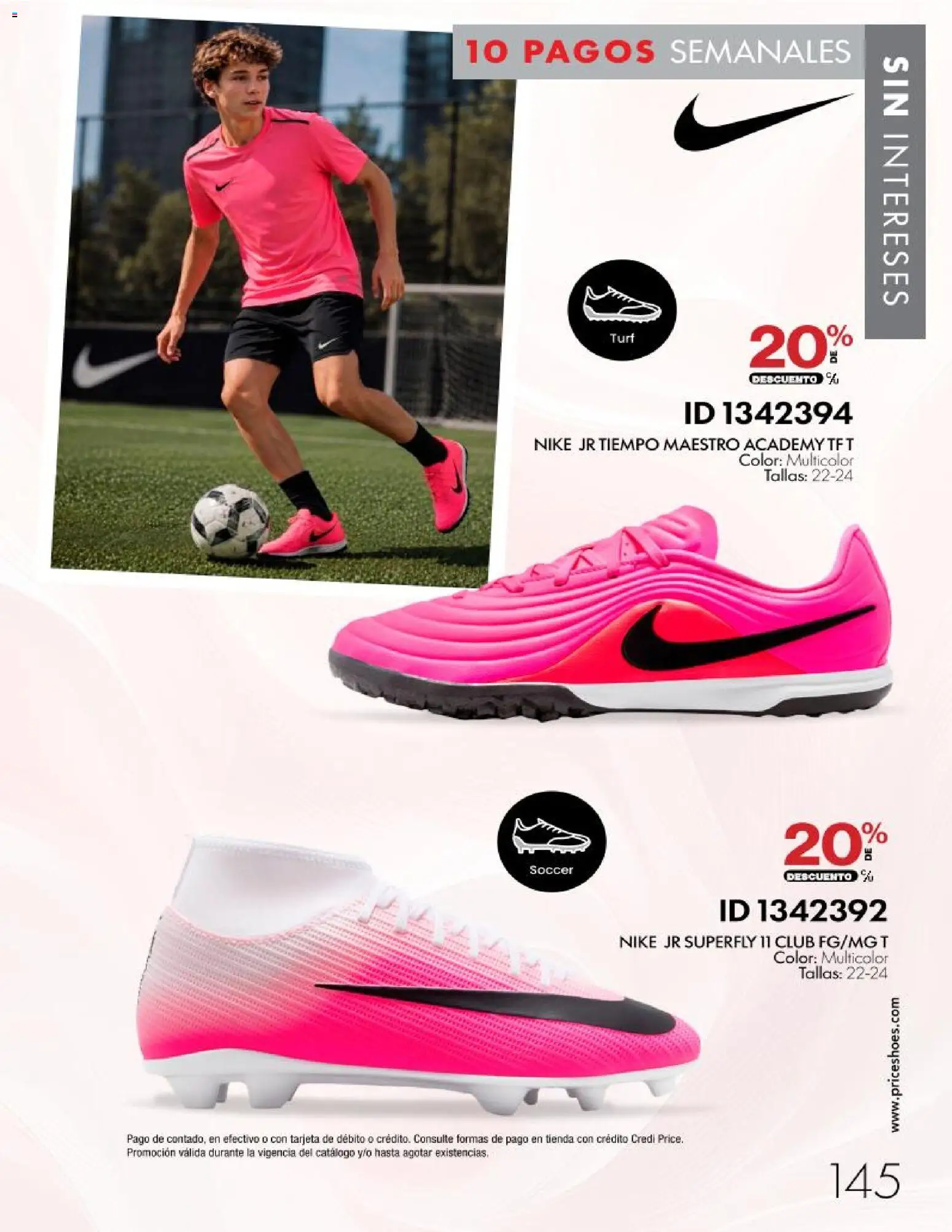 Nuevas ofertas de Price Shoes válidas en toda la República Mexicana desde el 28/10/2026. ¡Encuentra las mejores ofertas en Price Shoes catálogo 10 pagos sin intereses! | Página: 145