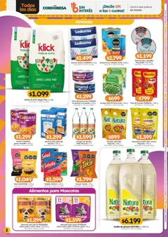 Vista previa Cordiez - Ofertas válido desde el 01/10/2026 | Página: 2 | Productos: Sobre, Mostaza, Arvejas, Aceite de girasol