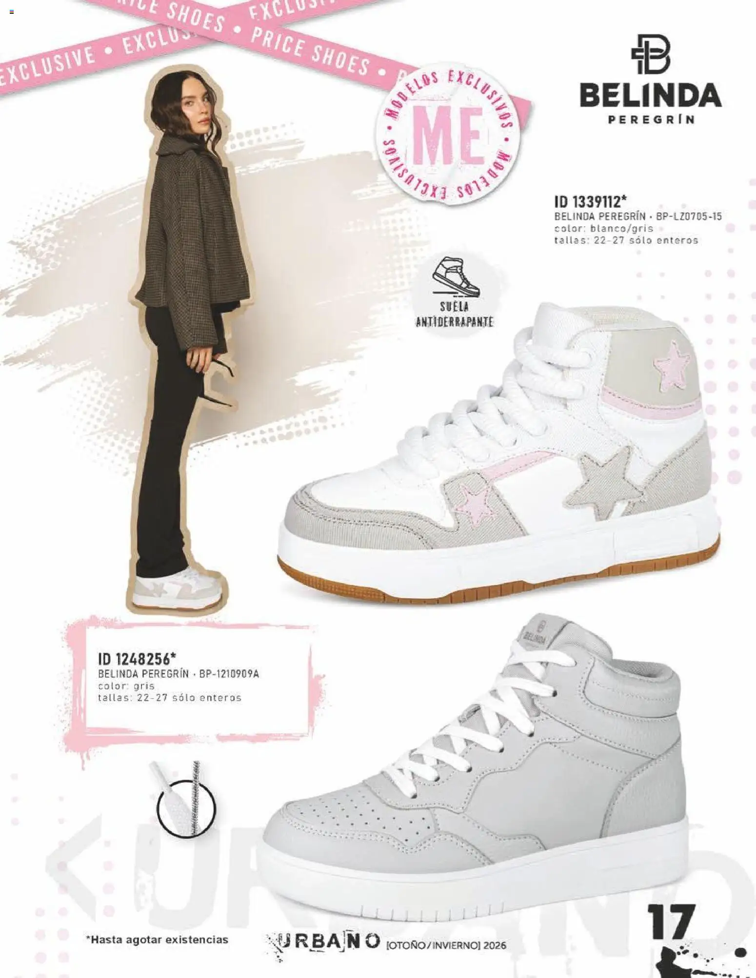 Nuevas ofertas de Price Shoes válidas en toda la República Mexicana desde el 31/07/2026. ¡Encuentra las mejores ofertas en Price Shoes catálogo Urbano! | Página: 17