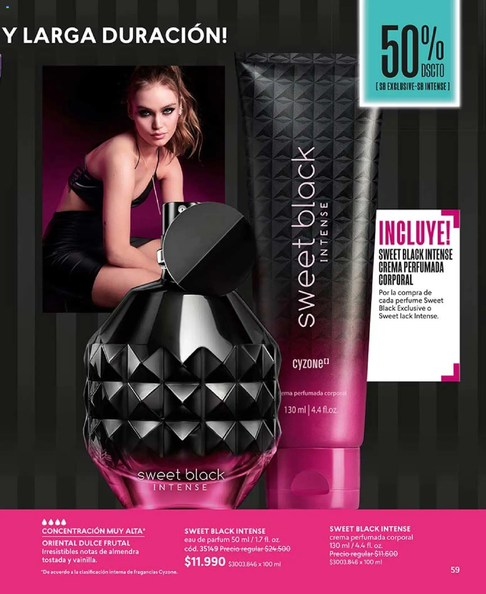 Catálogo CyZone Campaña 6 │ válido desde el 31.03.2026 | Página: 59 | Productos: Almendra, Perfume, Crema