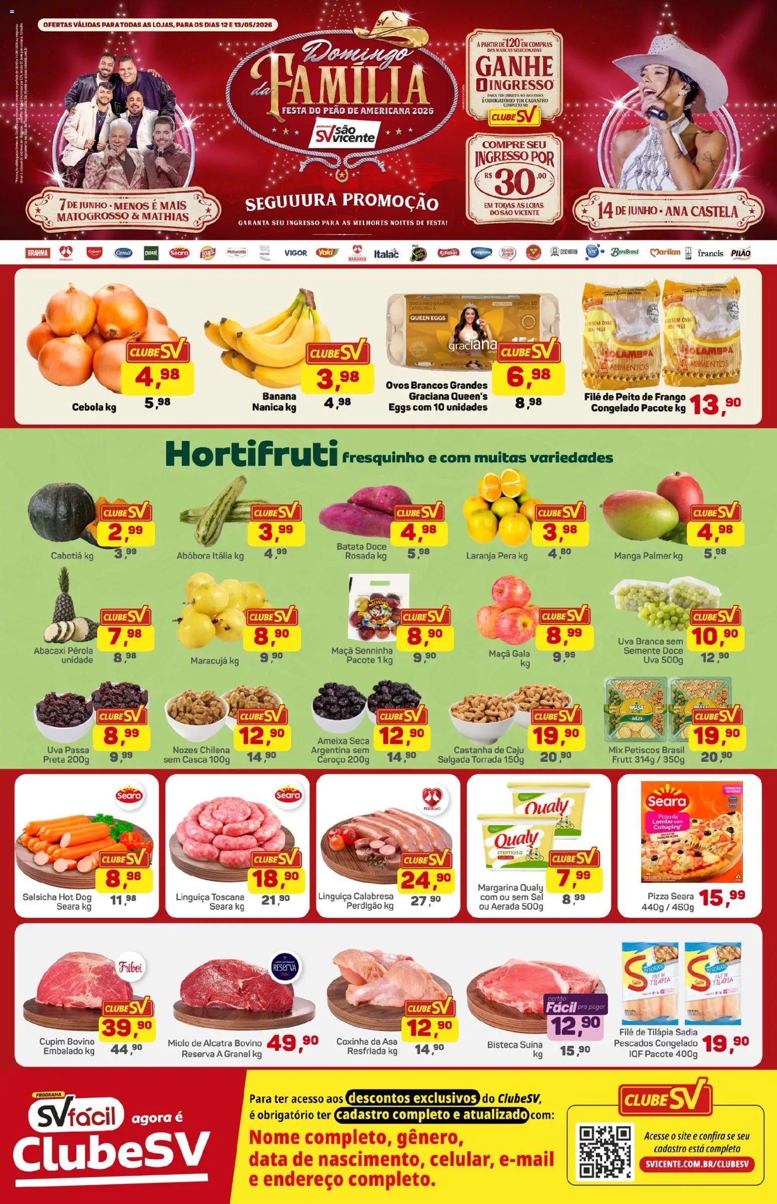 Supermercados São Vicente Folheto - válido de 12.05.2026 | Página: 1