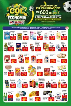 Semar Supermercado ofertas FDS - Pré-Visualização do folheto da loja Semar Supermercado, válido de 26/06/2026