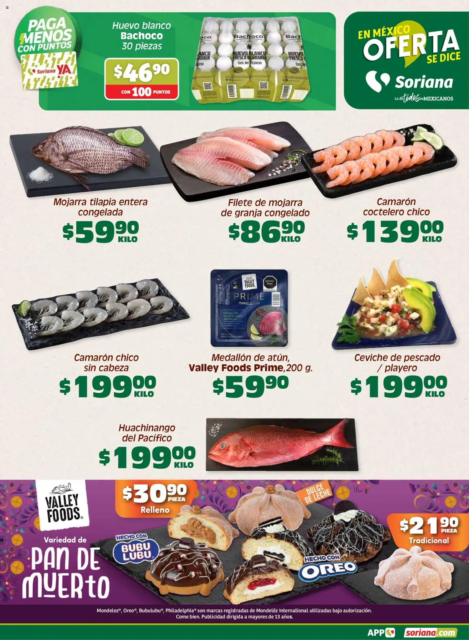 Nuevas ofertas de Soriana válidas en toda la República Mexicana desde el 31/07/2026. ¡Encuentra las mejores ofertas en Soriana Fin de Semana Súper: Tamaulipas (excepto Cd. Victoria y Tampico)! | Página: 5 | Productos: Huevo, Leche, Pan