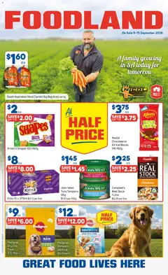 Preview of Foodland catalogue - valid from 09/09/2026