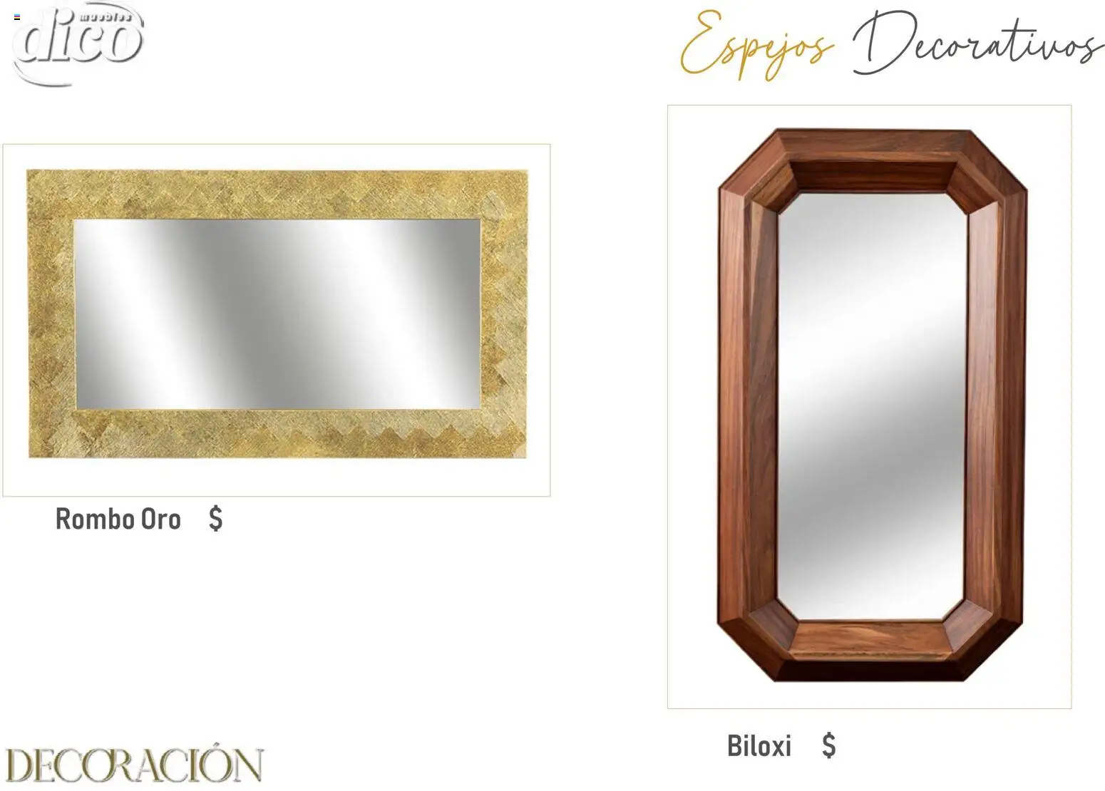 Nuevas ofertas de Muebles Dico válidas en toda la República Mexicana desde el 09/12/2025. ¡Encuentra las mejores ofertas en Muebles Dico catálogo Decoración! | Página: 30 | Productos: Decoración