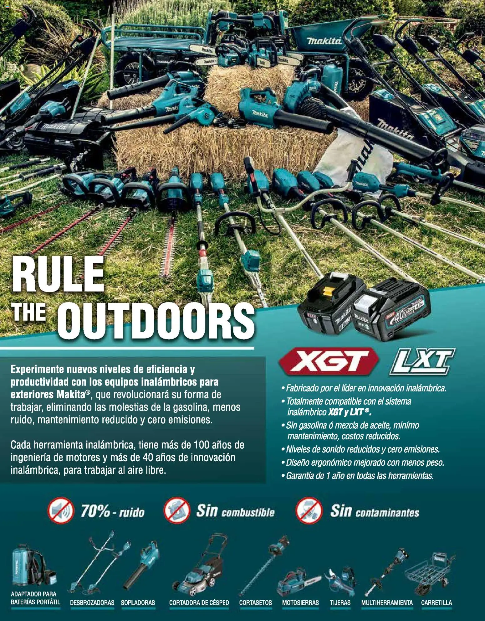 Nuevas ofertas de Makita válidas en toda la República Mexicana desde el 01/12/2025. ¡Encuentra las mejores ofertas en Makita catálogo Aspiradoras! | Página: 38 | Productos: Carretilla, Cortadora de cesped, Adaptador