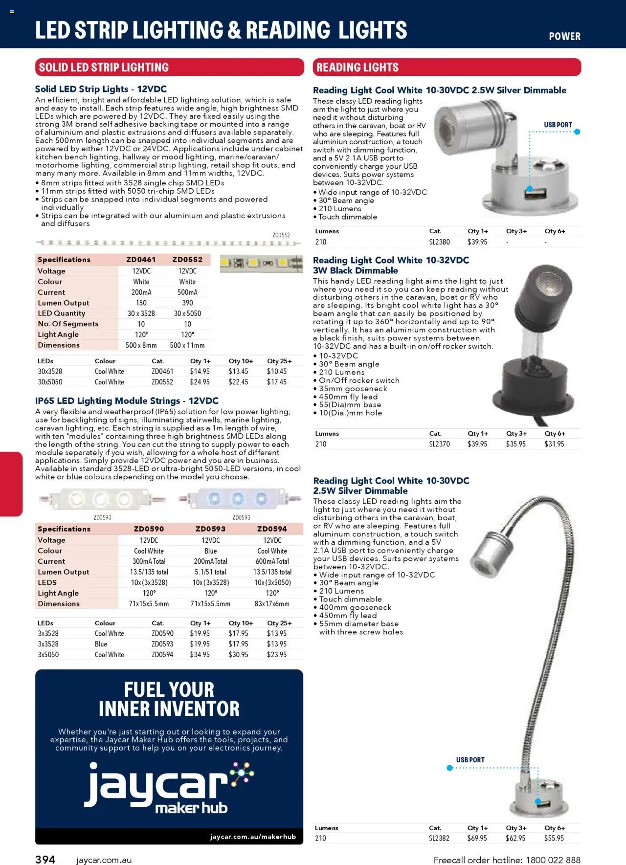 Jaycar catalogue - valid from 09/07/2025 | Page: 394 | Products: Cabinet, Light, Lighting, Safe