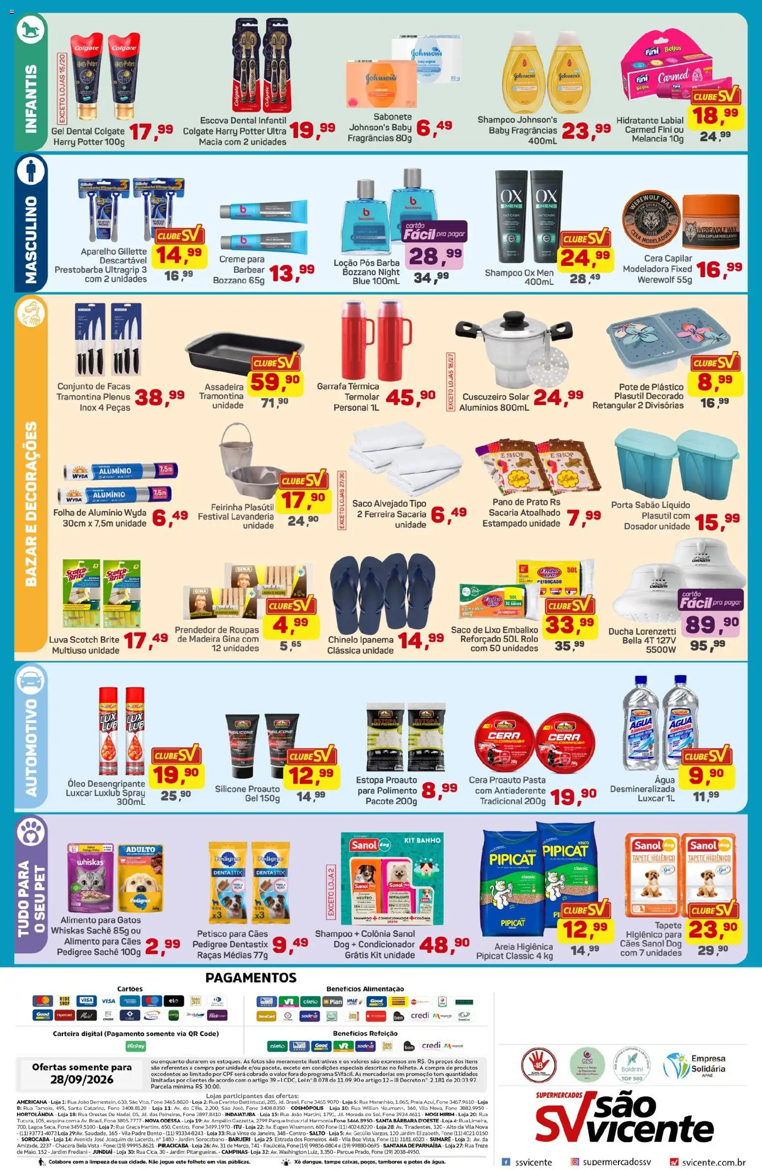 Supermercados São Vicente Folheto - válido de 28/09/2026 | Página: 2