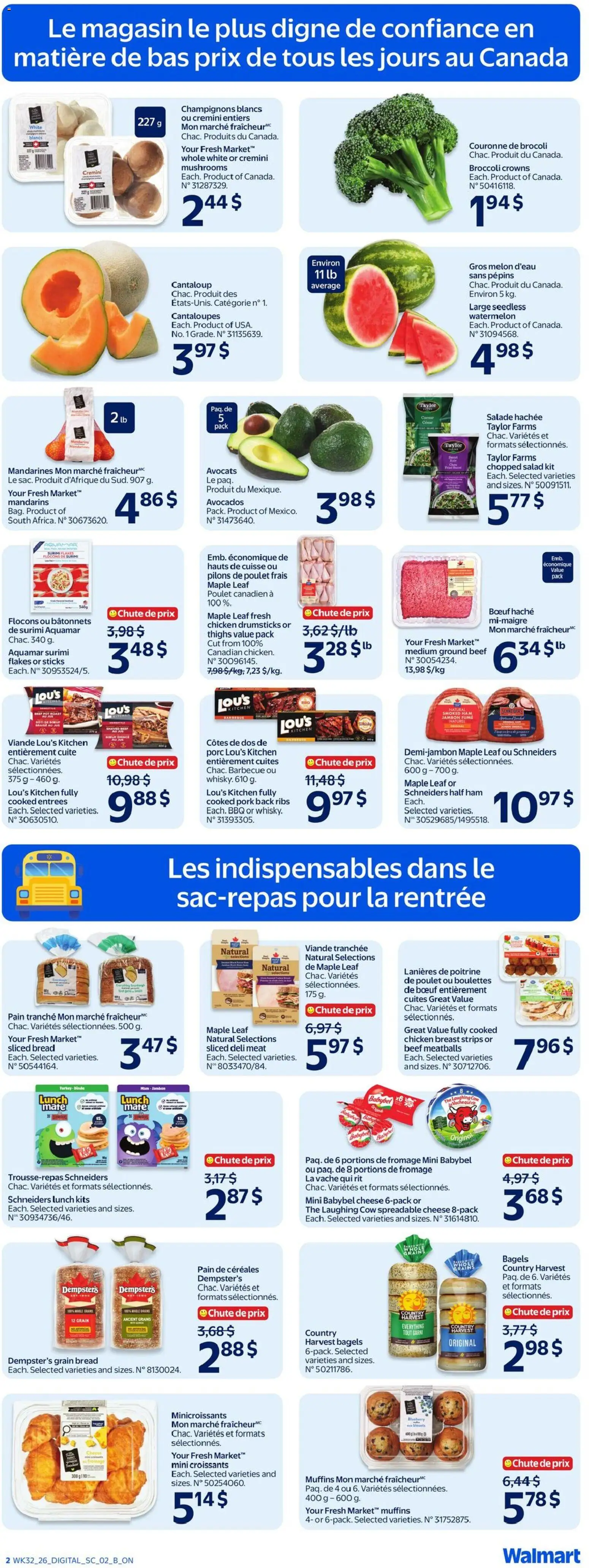 Walmart flyer valid from Sep 3, 2026 | Page: 6