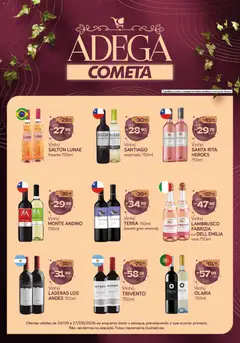 Cometa Supermercados ofertas Adega - Pré-Visualização do folheto da loja Cometa Supermercados, válido de 24/09/2026