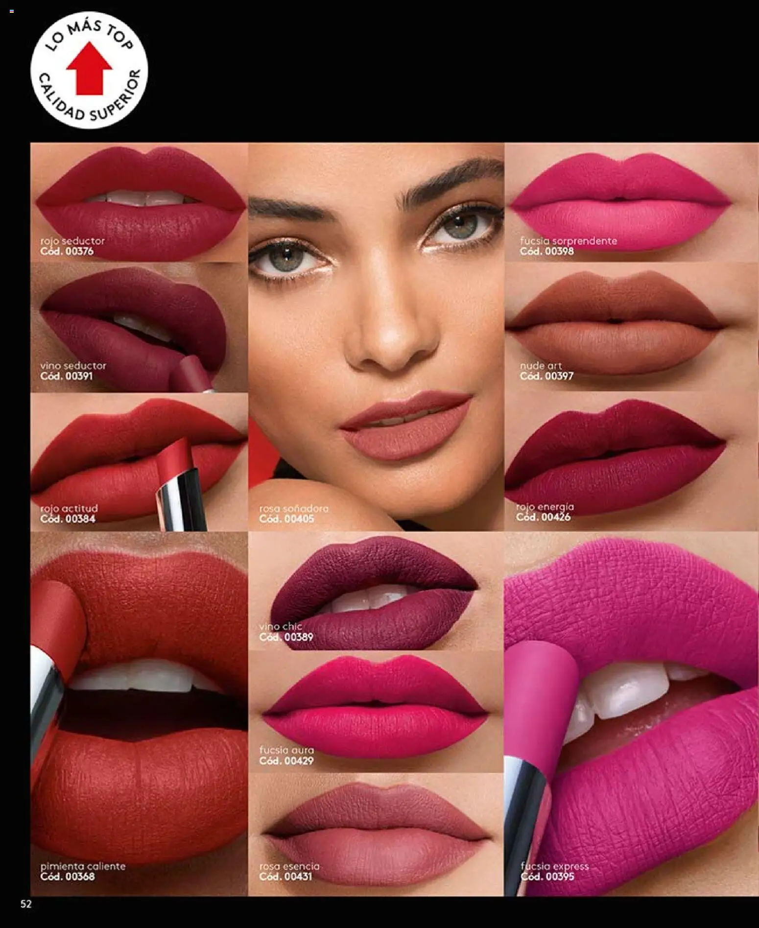 Ésika revista - valida desde el 13.03.2026 | Página: 52 | Productos: Pimienta, Top, Vino